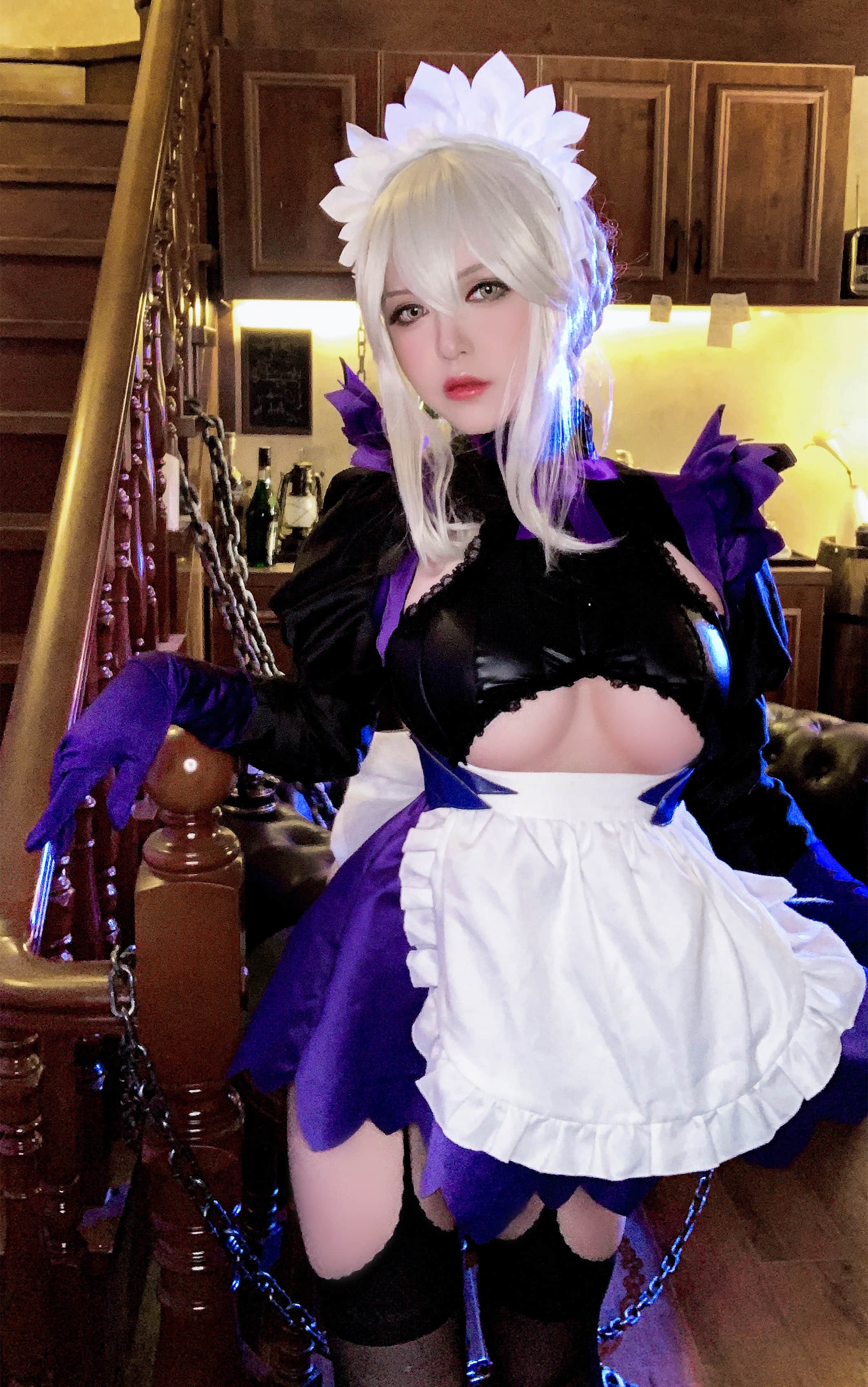 Đọc truyện hentai Tuyển tập Albums siêu phẩm Cosplay - Chap 826 - Half Son - LancerAlter Maid