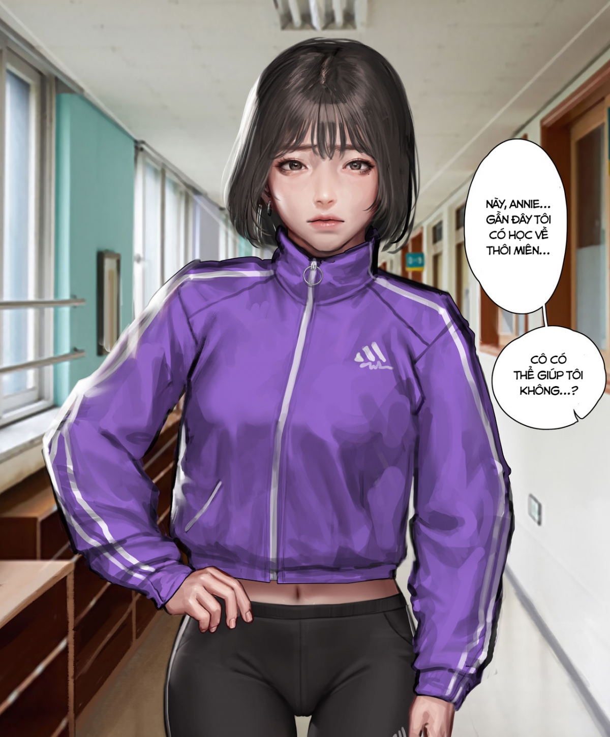 Đọc truyện hentai HypnoJK (Hypnosis Education) - Chap 1: Hành lang
