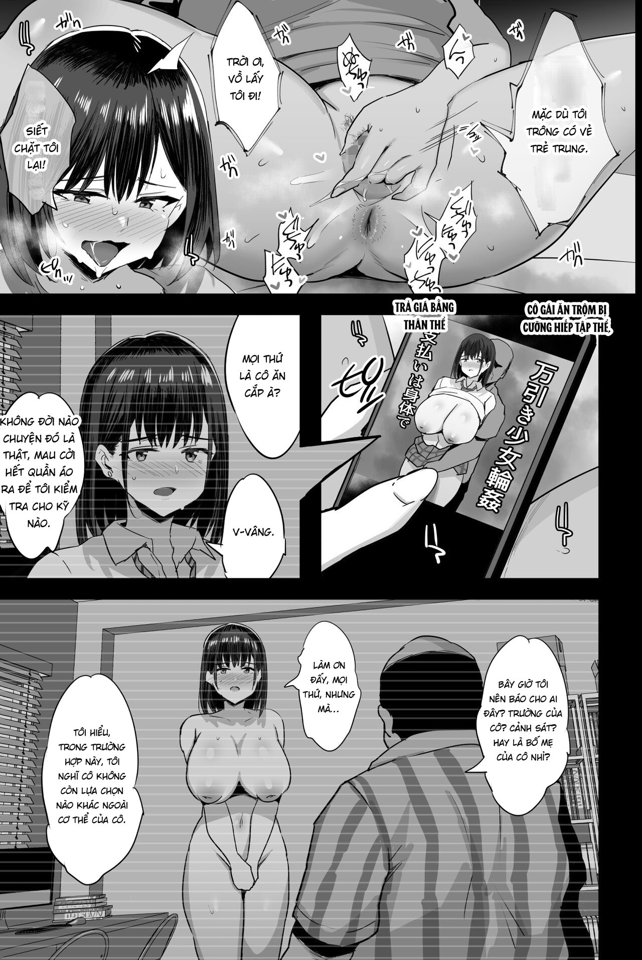 Đọc truyện hentai Jack to Nicholson Nikubenki Ganbou JK - Oneshot