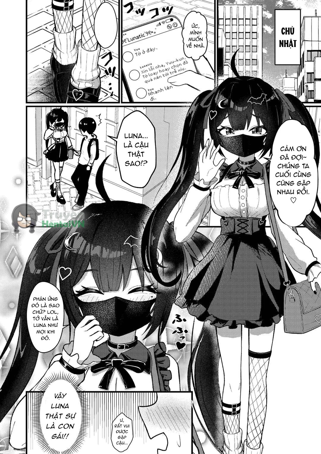 Đọc truyện hentai Hinekure Doutei ga Off-kai Ittara Succubus ni Ochinchin Propose Shichatta Hanashi - Oneshot