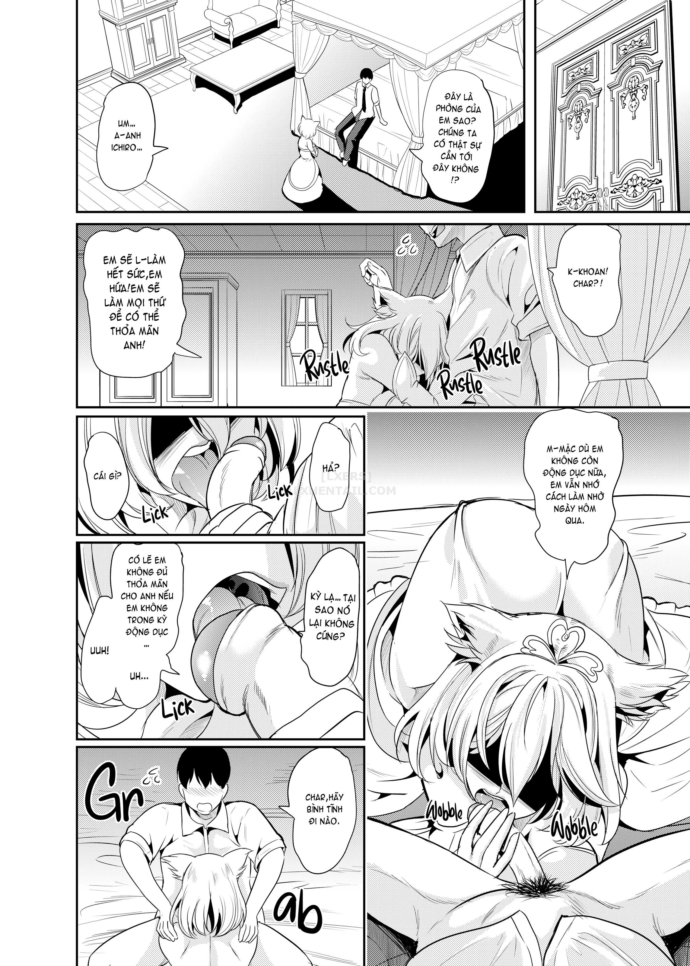 Đọc truyện hentai My Harem in Another World Collection - Chap 4 - Eight-Way Huge Cat Orgy!