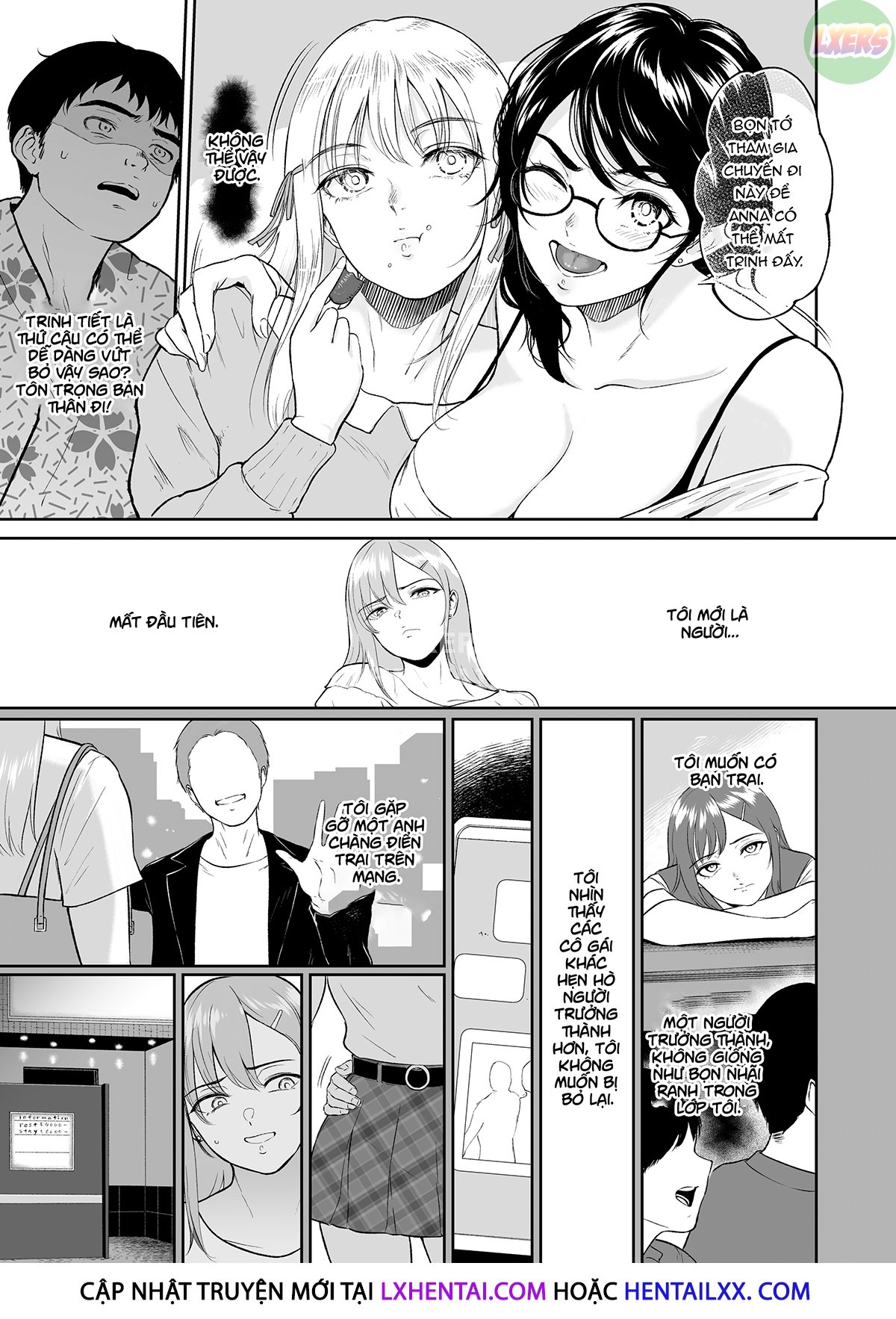 Đọc truyện hentai No Virgins Allowed - The Time a Creepy Otaku Like Me Helped the Class Gyarus Lose Their Virginity - - Oneshot