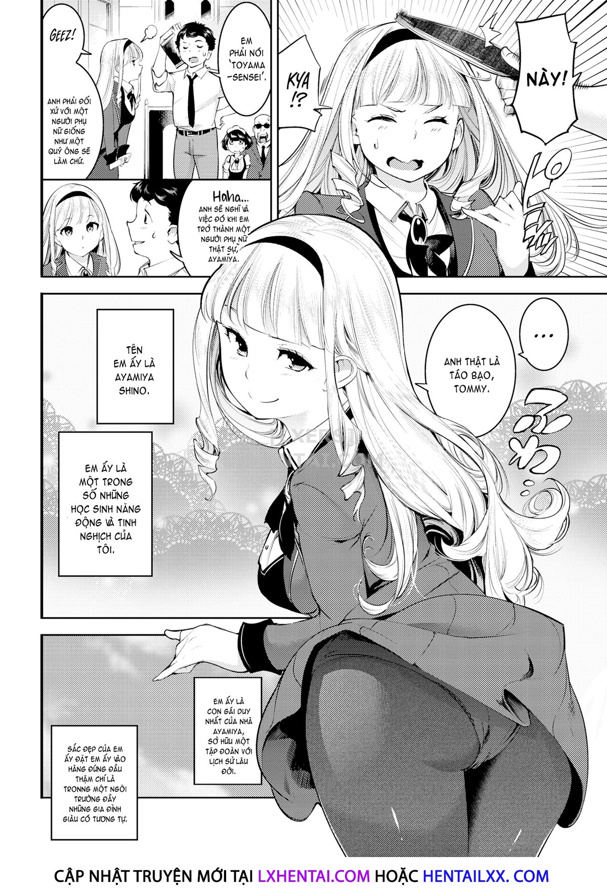 Đọc truyện hentai Lady's Etiquette - Oneshot