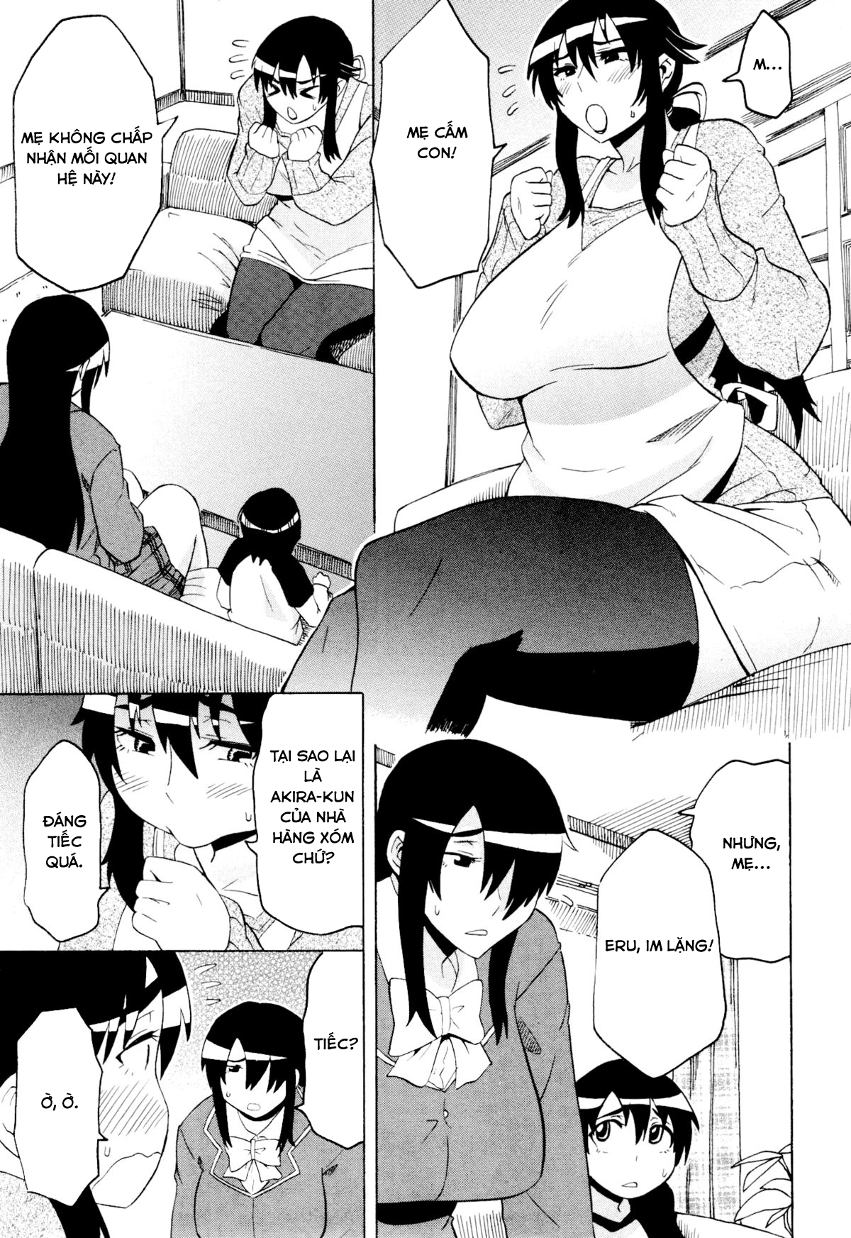 Đọc truyện hentai Cậu nhóc hàng xóm nghịch ngợm của tôi - Chap 2 - Bà mẹ của bà chị hàng xóm