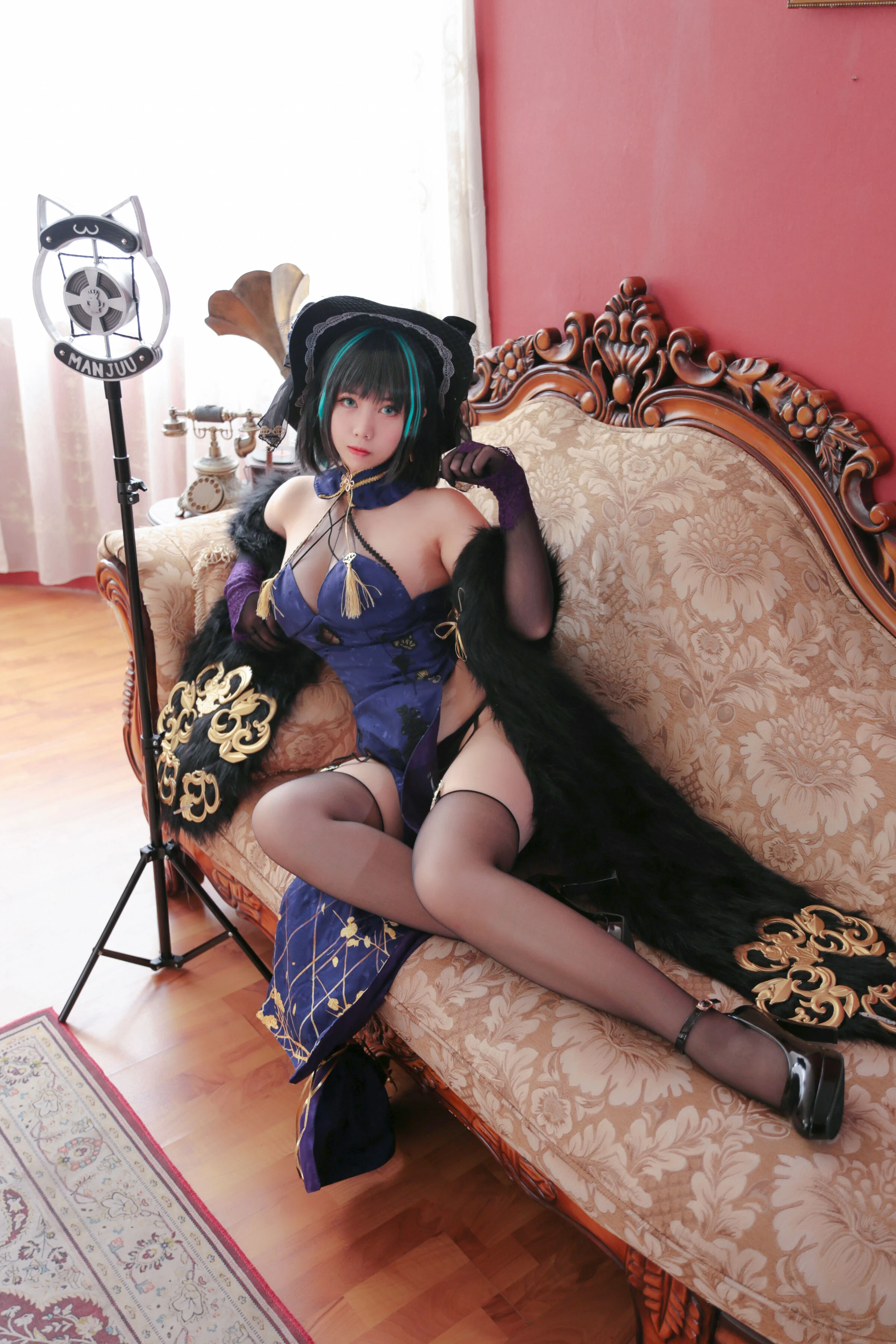 Đọc truyện hentai Tuyển tập Albums siêu phẩm Cosplay - Chap 569 - Meroko_Mei Tong - Cheshire Cheongsam