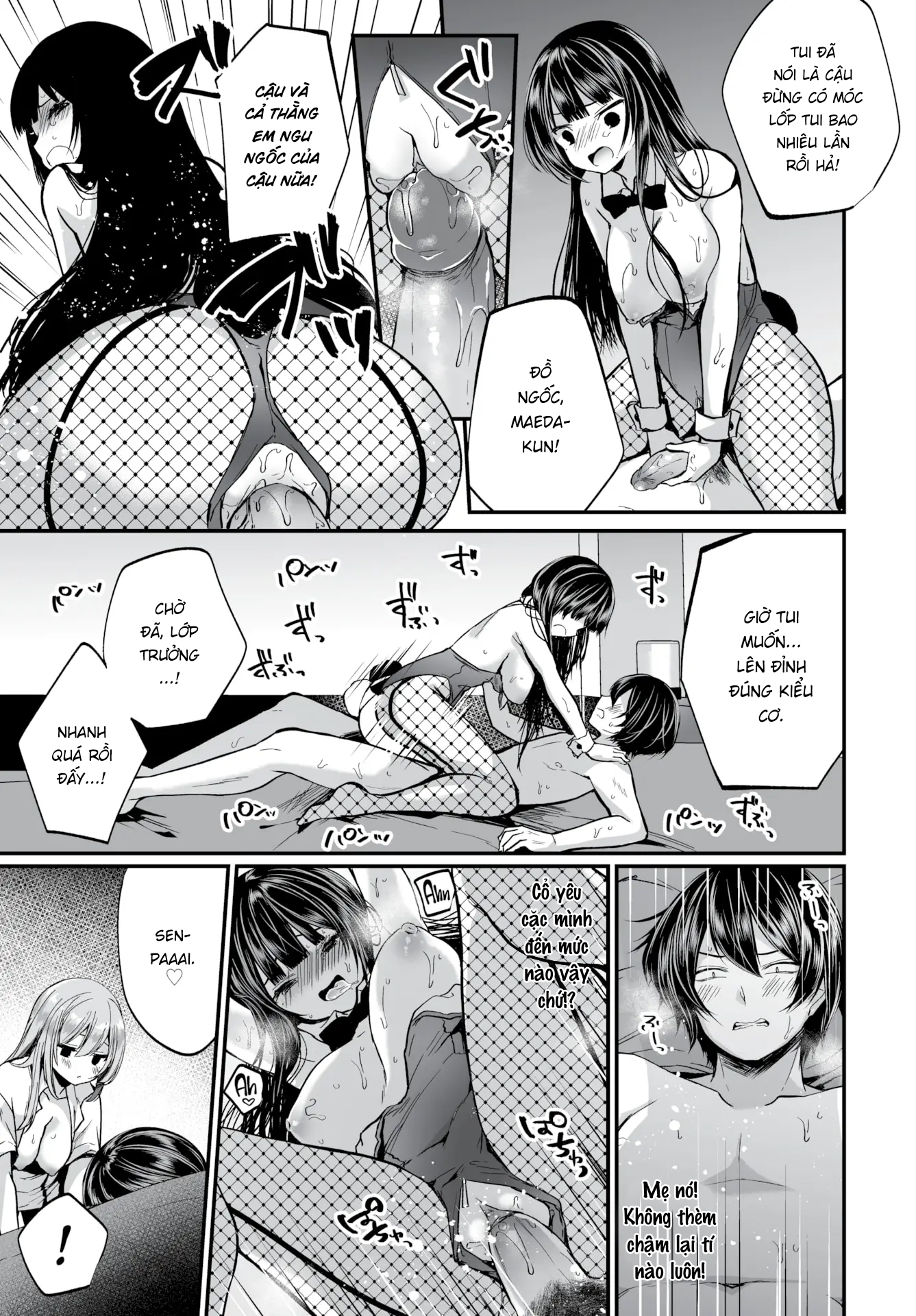 Đọc truyện hentai Gái Ngoan Lớp Tôi Hoá Ra Lại Là Dâm Nữ!? - Chap 8 - Chị Chị Em Em
