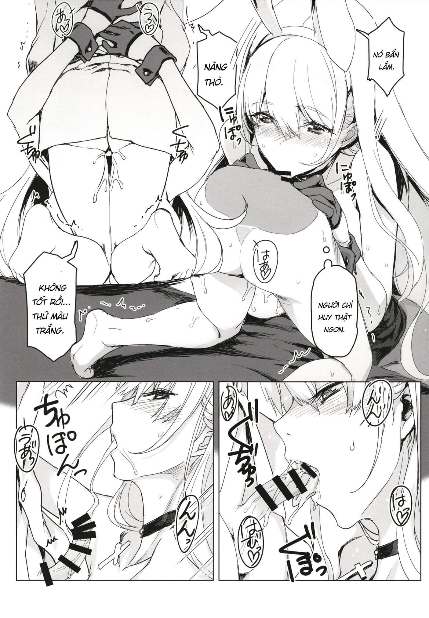 Đọc truyện hentai Shota Shikikan wa Bunny Girl Hishokan no Yume o Miru (Azur Lane) - Oneshot