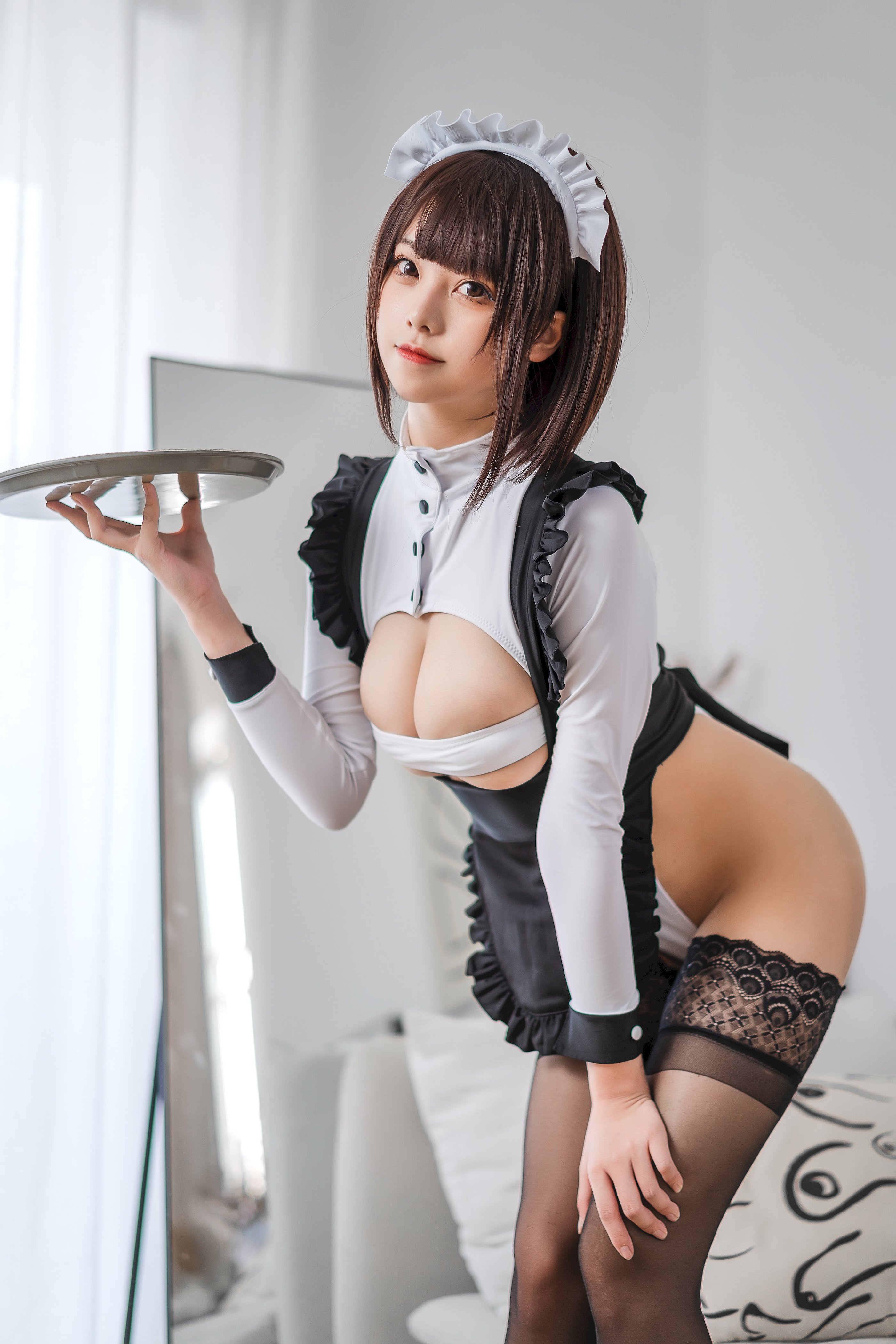 Đọc truyện hentai Tuyển tập Albums siêu phẩm Cosplay - Chap 479 - Honey Cat Fur - High Fork Maid