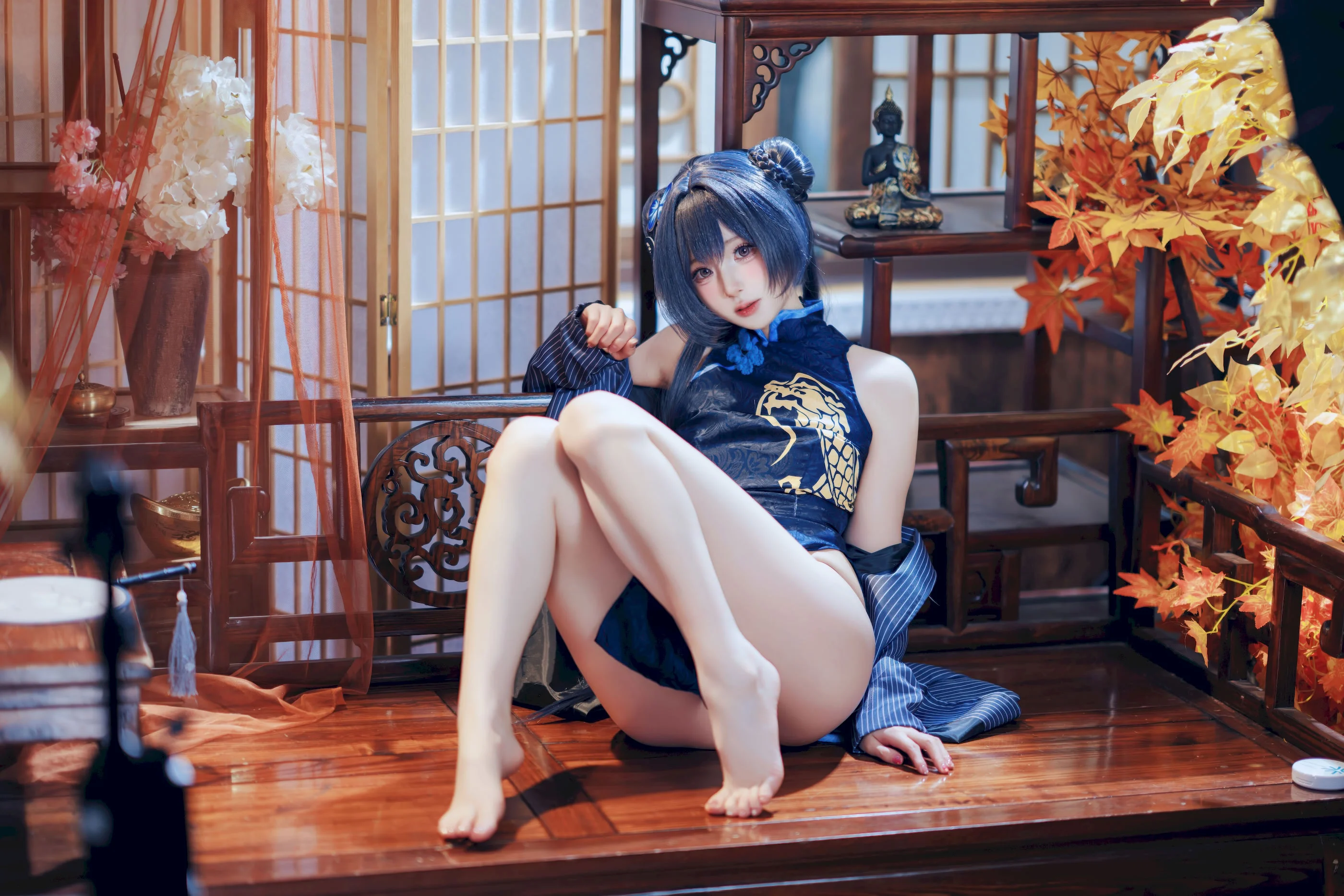 Đọc truyện hentai Tuyển tập Albums siêu phẩm Cosplay - Chap 1410 - Saionji Minamika, Azure Archives, Hime Saki