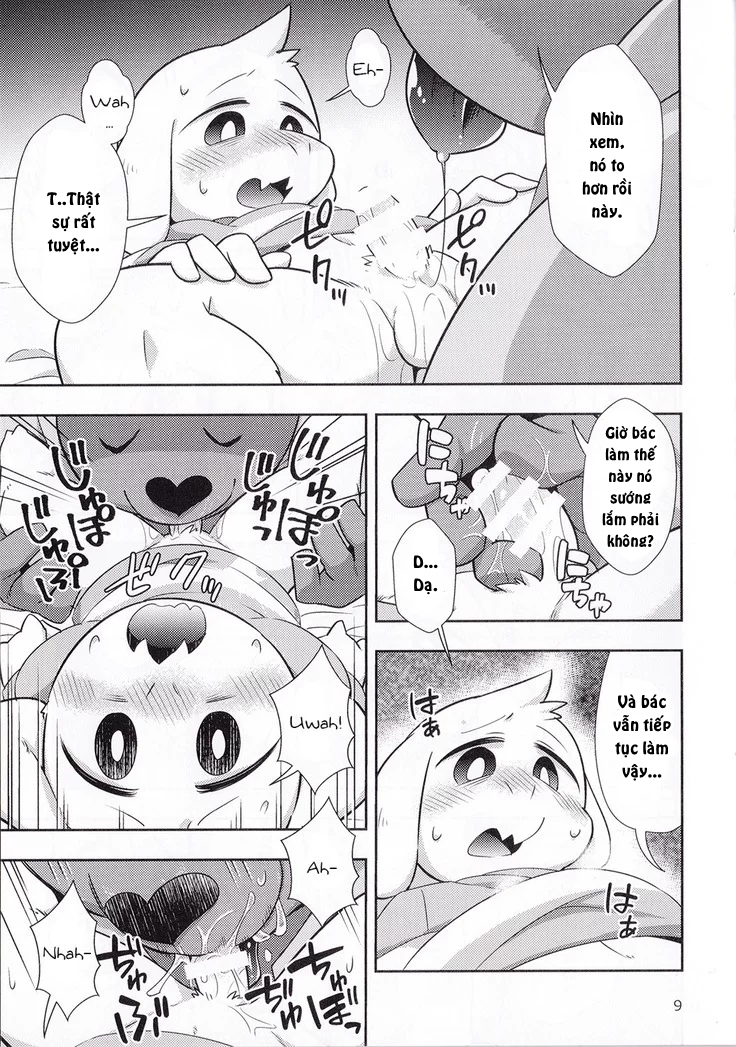 Đọc truyện hentai Seijino Obenkyou (Undertale) - Oneshot