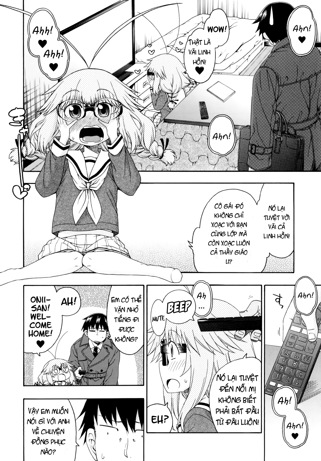 Đọc truyện hentai Yobae! Inko-chan S - Chap 1