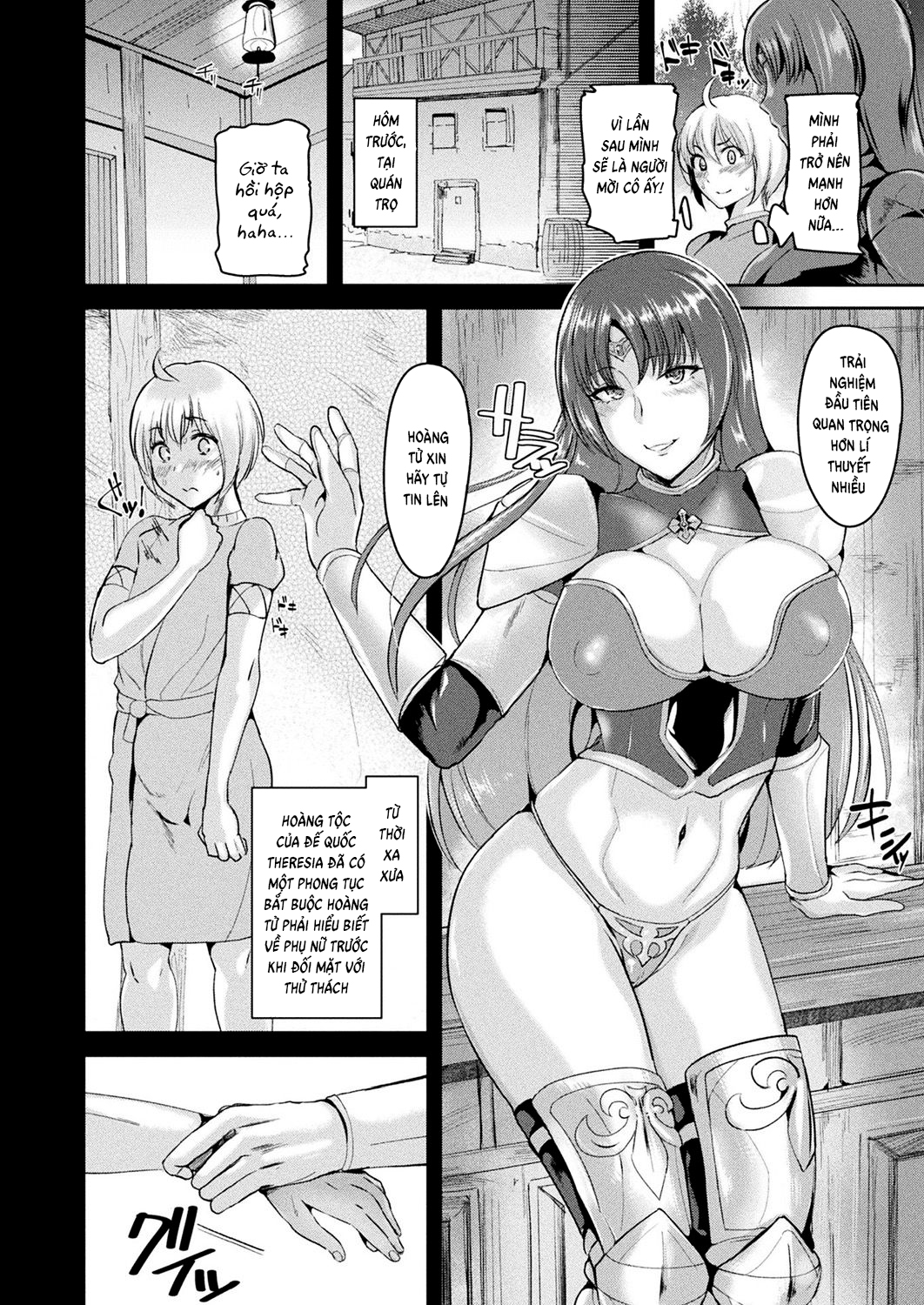 Đọc truyện hentai Intemperance Imperial Guard Knight Gloria - Chap 1