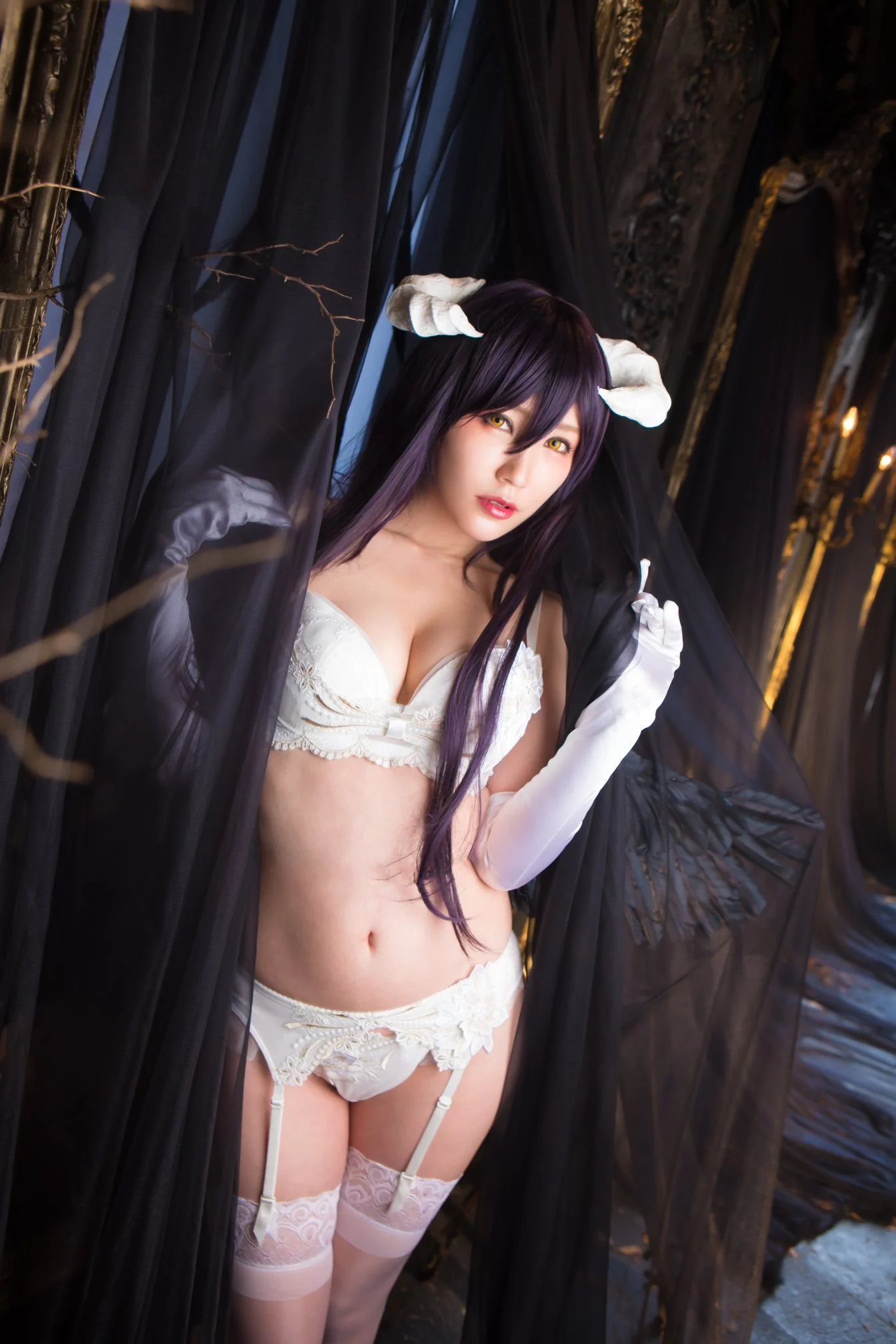 Đọc truyện hentai Tuyển tập Albums siêu phẩm Cosplay - Chap 959 - [Baitai Seijo (Luna Kirishima)] Junketsu Succubus wa ito Toutoki Yume wo miru