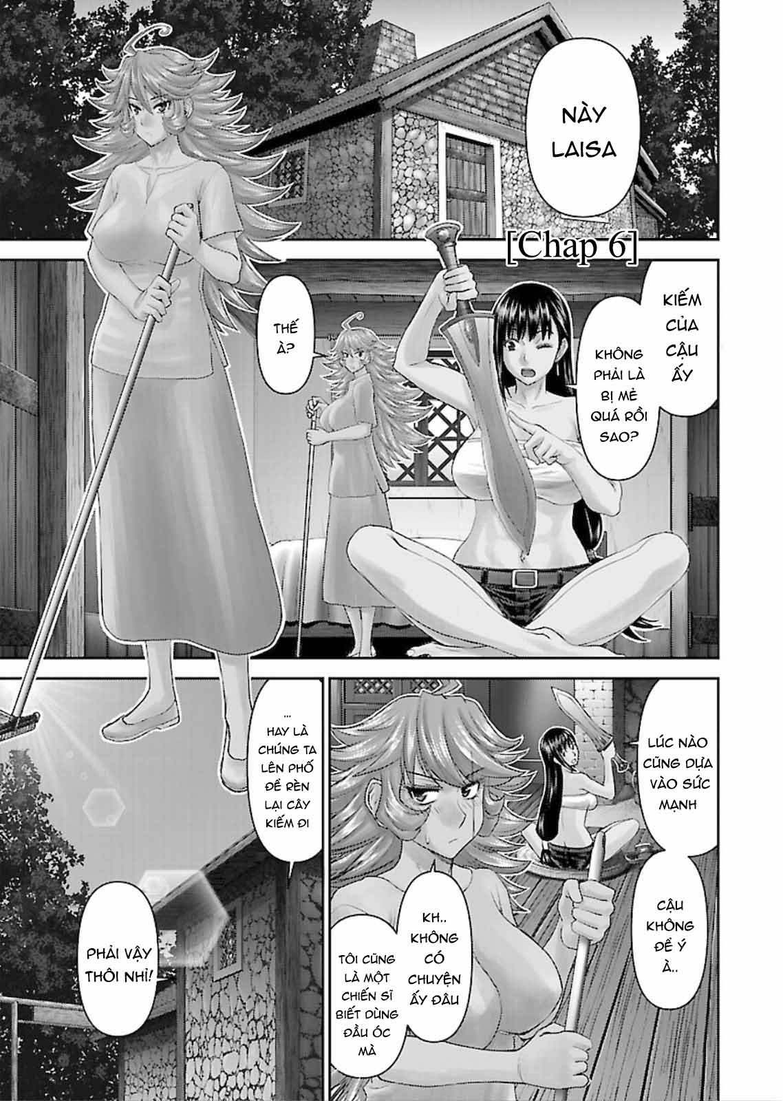 Đọc truyện hentai Xạ thủ mềm mại của Nữ chiến binh - Chap 6