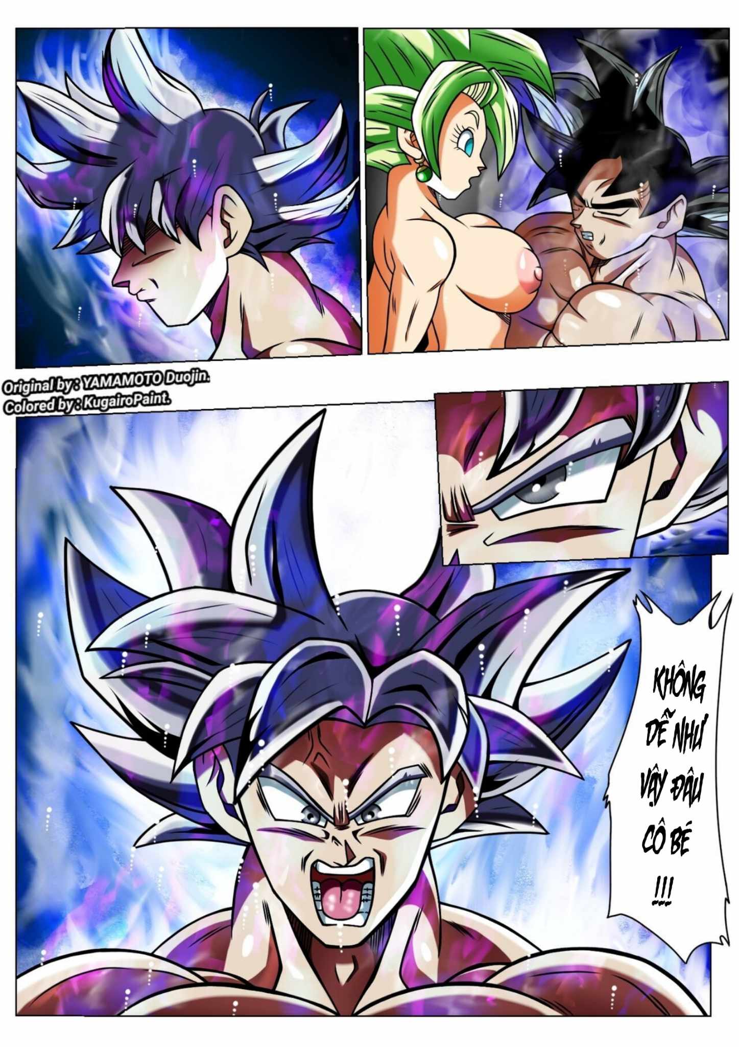 Đọc truyện hentai DRAGON BALL SUPER: Trận chiến ở vũ trụ thứ 6!! - Oneshot: Bản màu