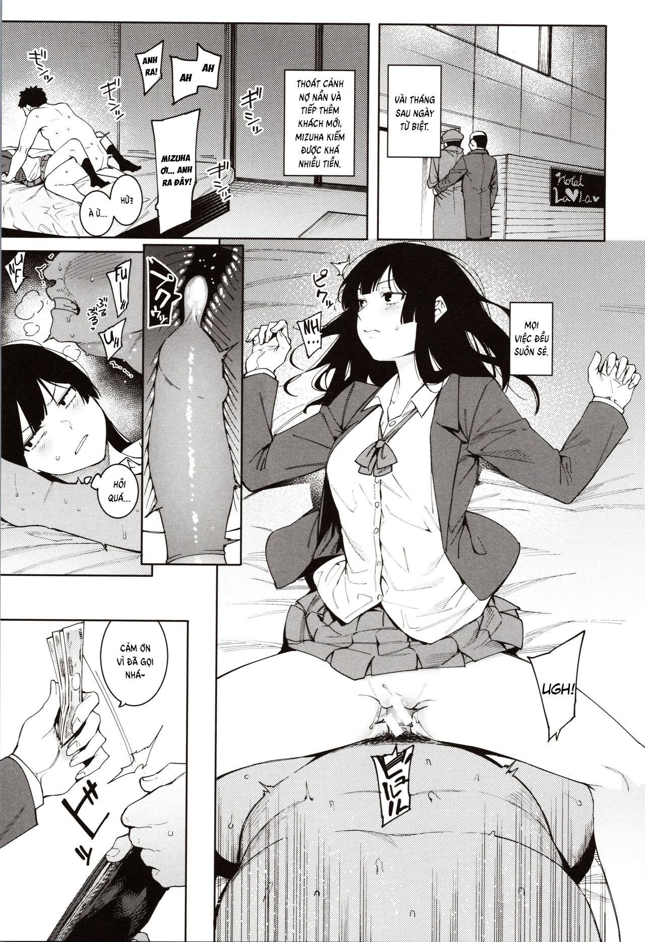 Đọc truyện hentai Mizuha ni Oshioki! - Chap 5