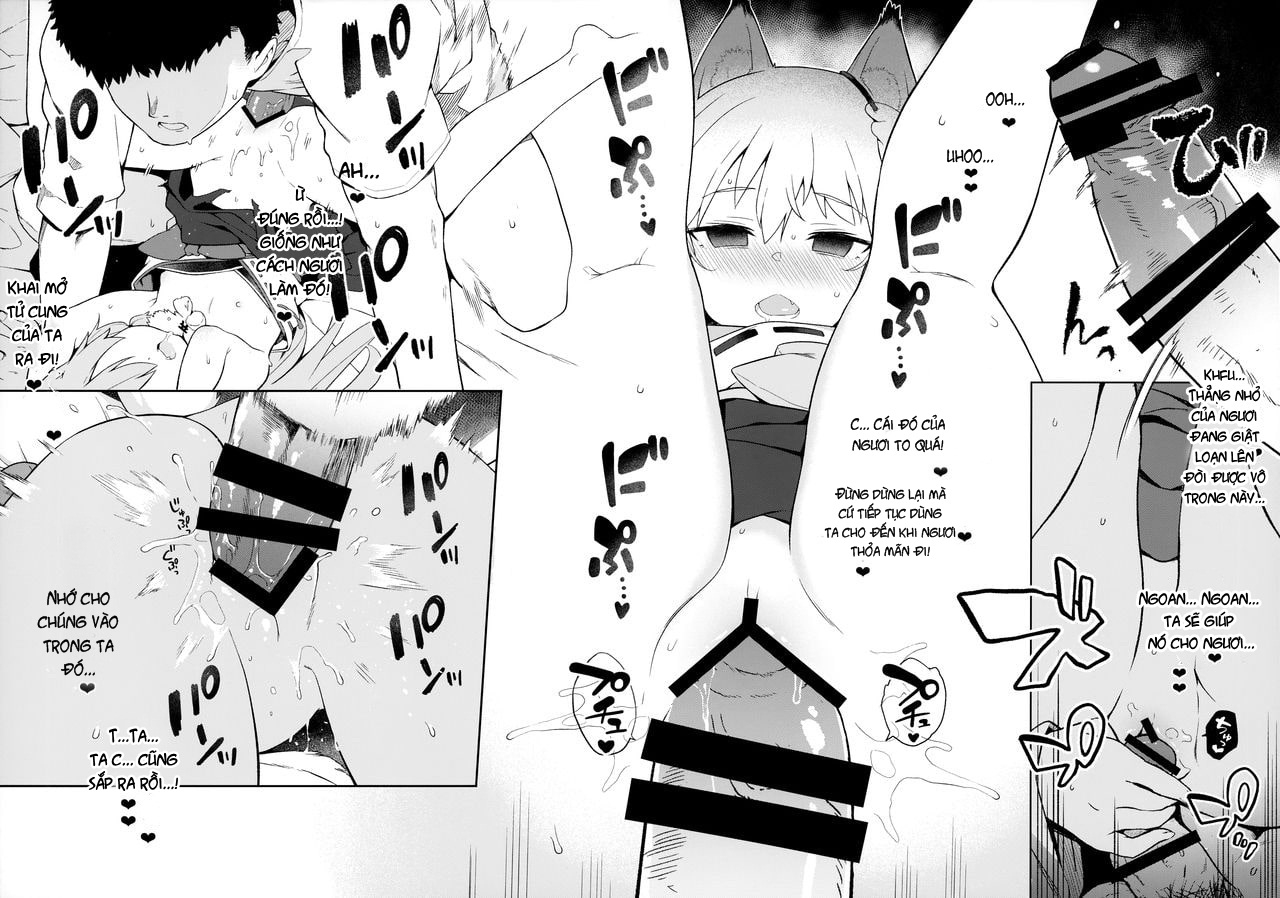 Đọc truyện hentai Kaijou Genteibon Noja Kami-samayo! - Oneshot