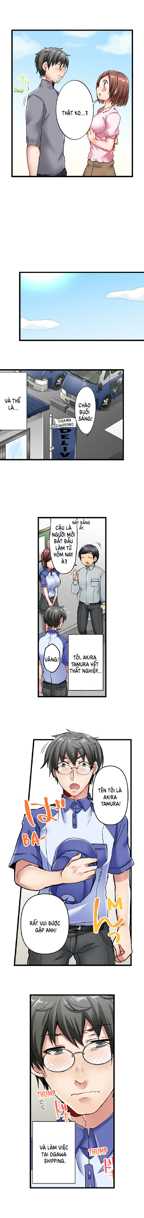 Đọc truyện hentai 5-Second Sex Delivery - Chap 9