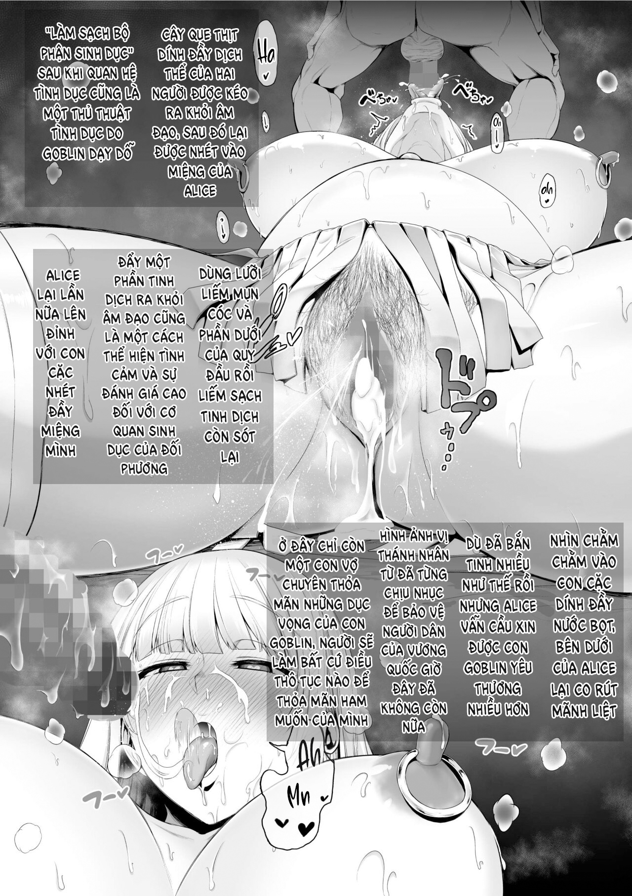 Đọc truyện hentai Cuộc sống tân hôn của Death Hand và Goblin - Oneshot