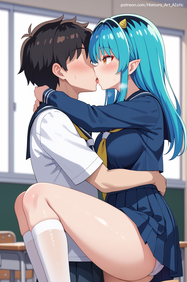 Đọc truyện hentai Tuyển tập Albums Art hentai - Chap 387 - (Request) Lum (Urusei Yatsura) - Foreplay