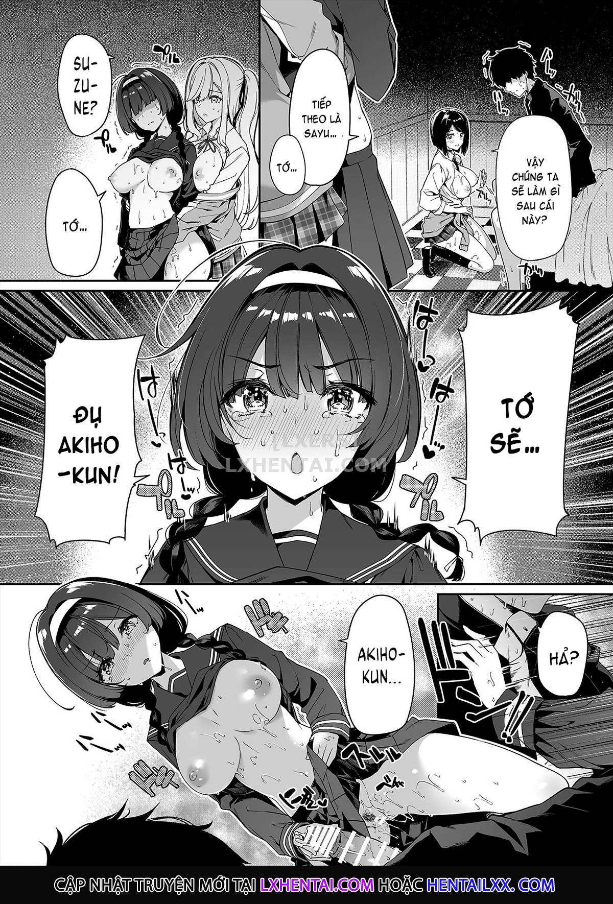 Đọc truyện hentai InCha Couple Ga You Gal-Tachi To SEX Training Suru Hanashi - Chap 1