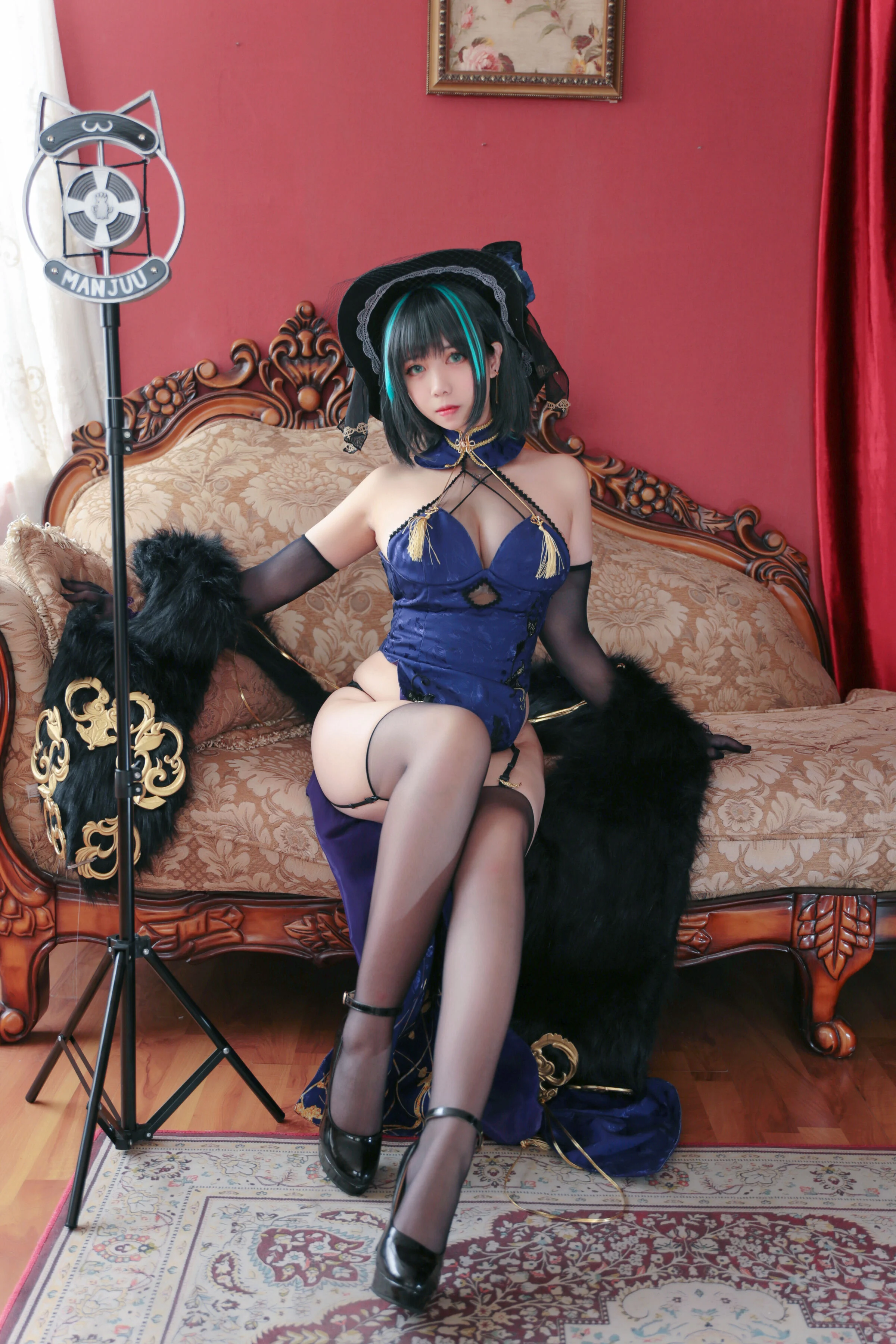 Đọc truyện hentai Tuyển tập Albums siêu phẩm Cosplay - Chap 569 - Meroko_Mei Tong - Cheshire Cheongsam