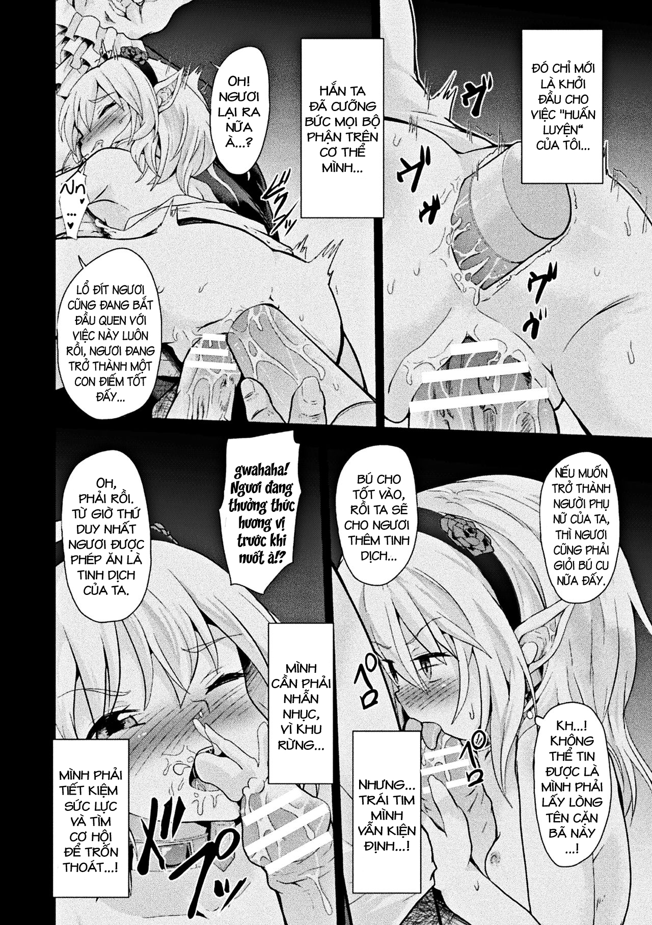 Đọc truyện hentai Loli-babaa Kyousei Tanetsuke Ecchi! - Chap 2