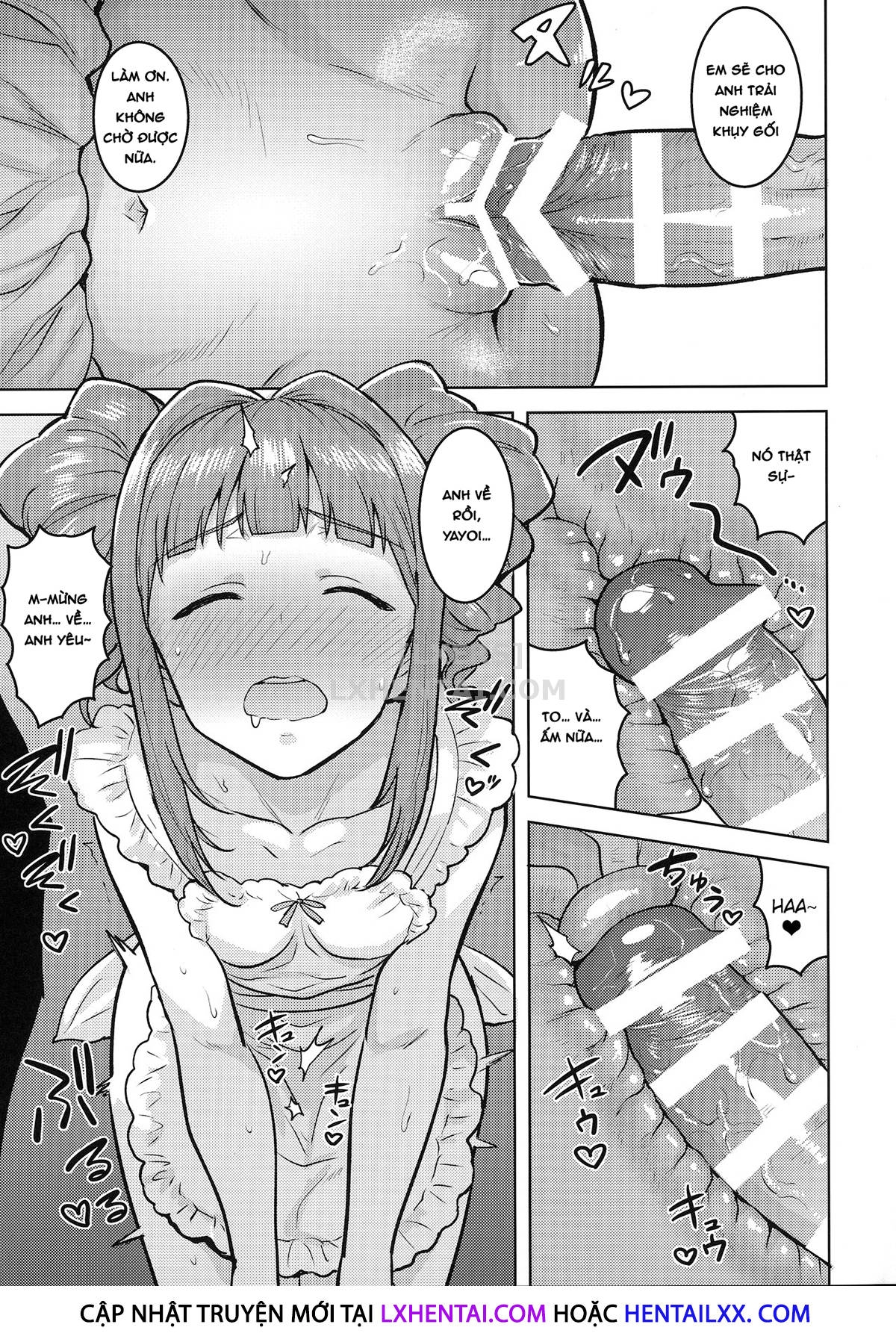 Đọc truyện hentai Yayoi to Apron - Oneshot