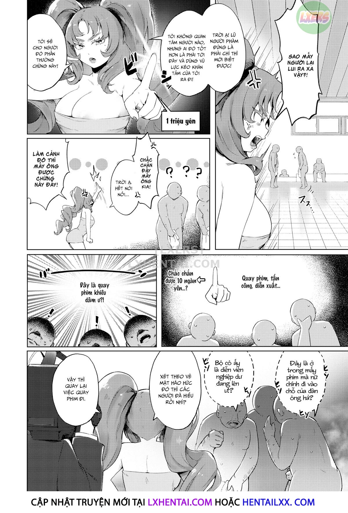 Đọc truyện hentai Ngôi sao trong nhà tắm công cộng - Oneshot