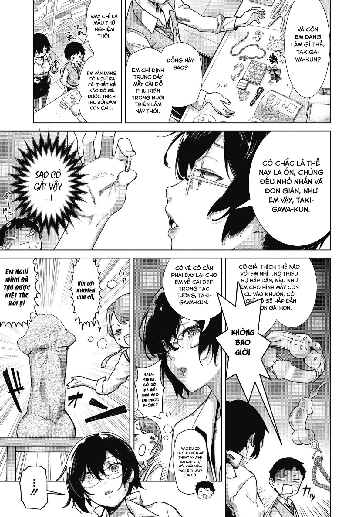 Đọc truyện hentai Chế tạo dương vật - Chap 2