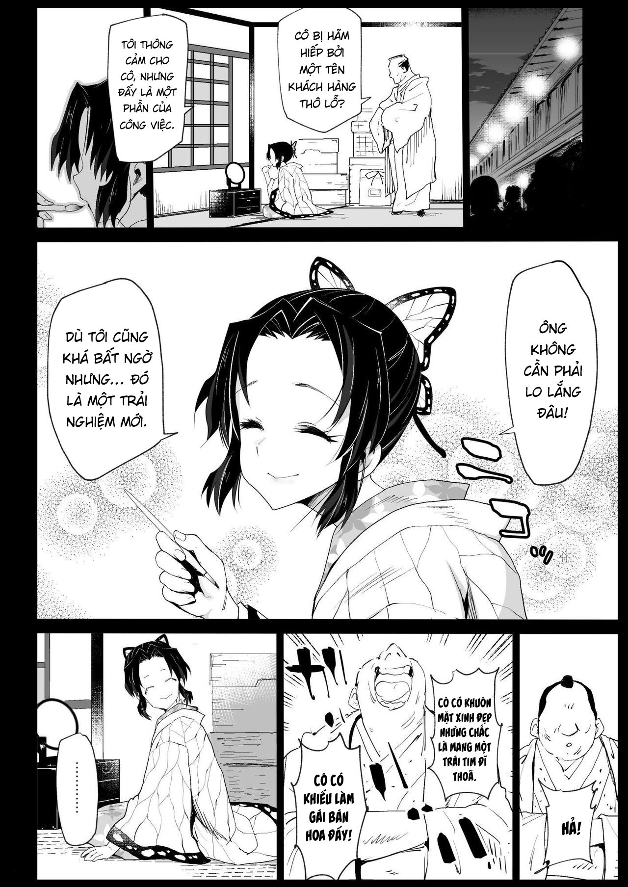 Đọc truyện hentai Đột nhập vào phố đèn đỏ - Oneshot nổ cặc