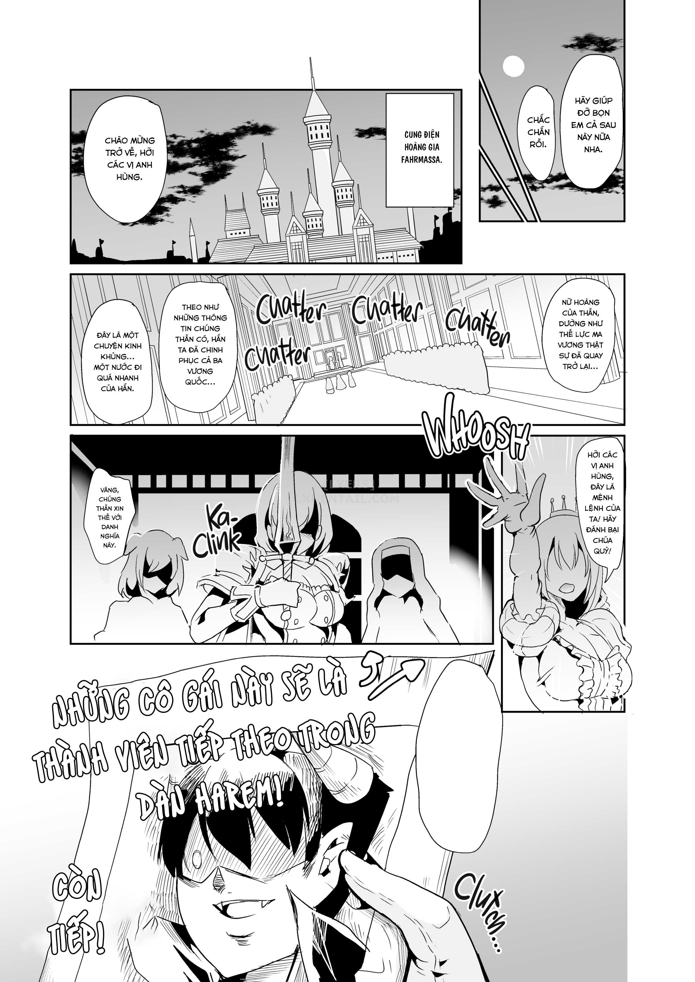 Đọc truyện hentai My Harem in Another World Collection - Chap 8 - Pussy Carousel - 15-girl Sexual Theme Park