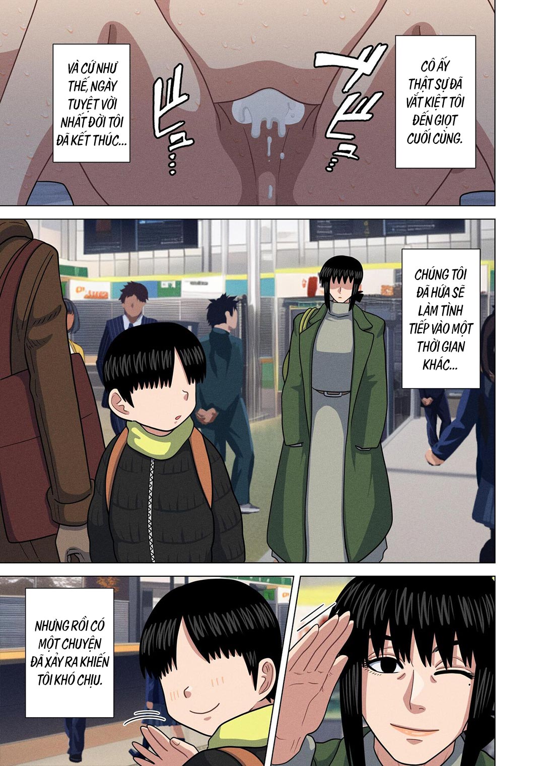 Đọc truyện hentai Chuyến đi chơi với bạn mẹ! - Oneshot