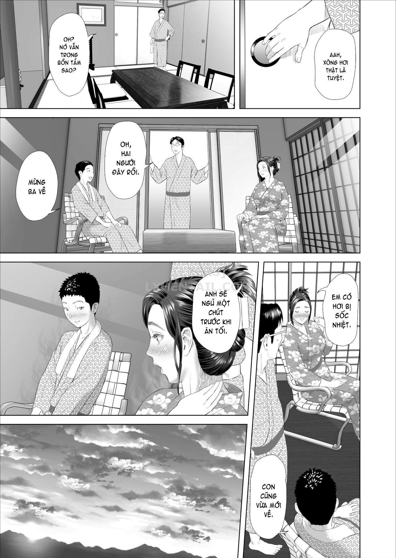Đọc truyện hentai Kinjo Yuuwaku Musuko No Afureru Seiyoku O Nomihosu Haha Hen - Chap 3 - [END]