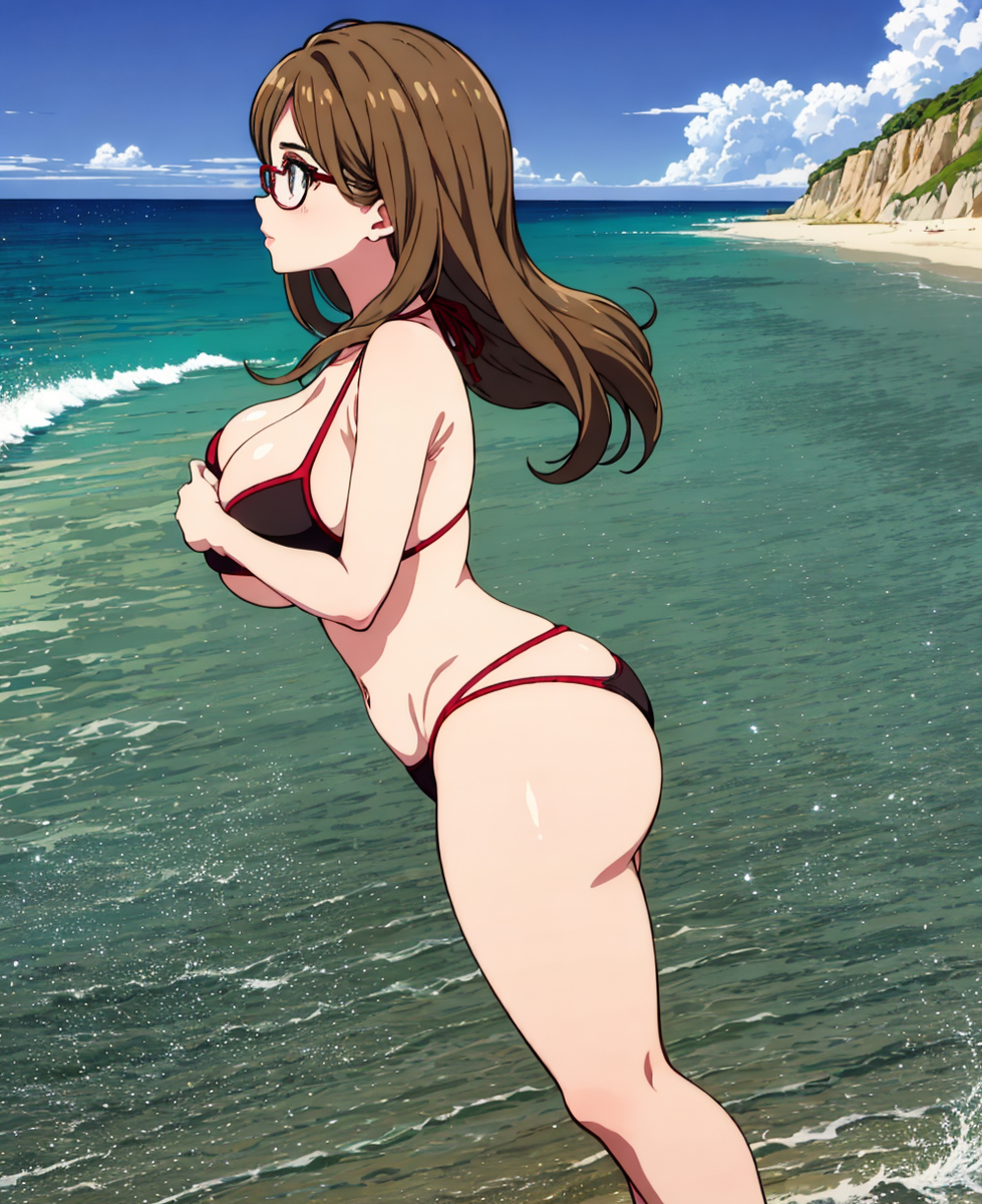 Đọc truyện hentai Tuyển tập Albums Art hentai - Chap 238 - Big Tits Bikini Mizuki