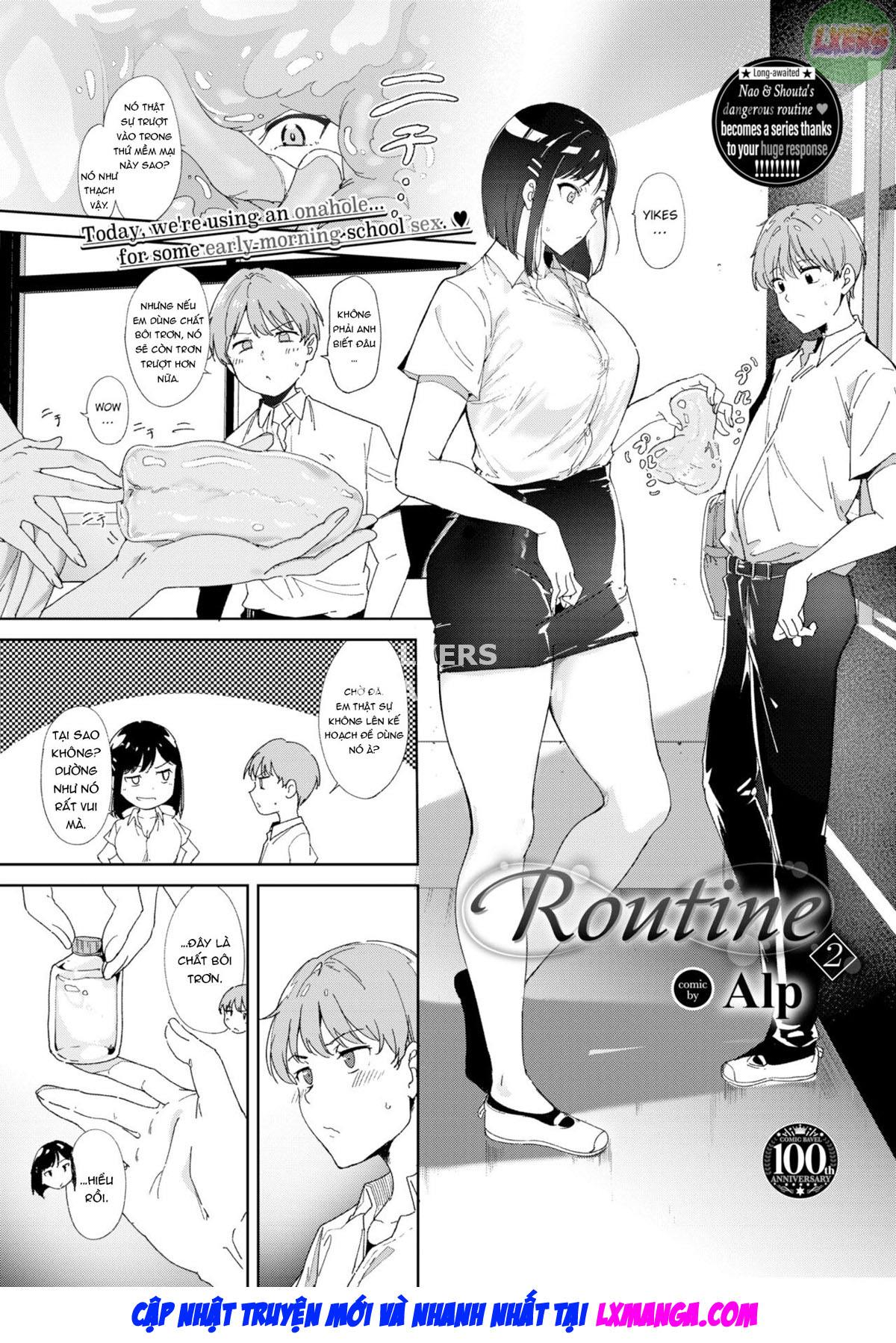 Đọc truyện hentai Thói quen - Chap 2 - [END]