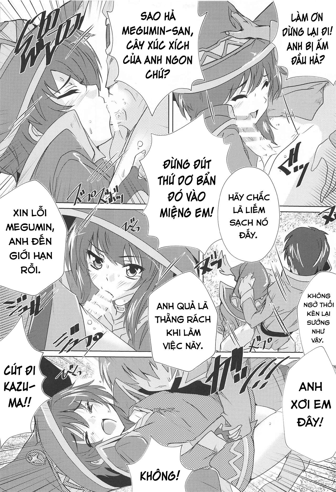 Đọc truyện hentai Cuộc sống thường nhật của Megumin - Oneshot