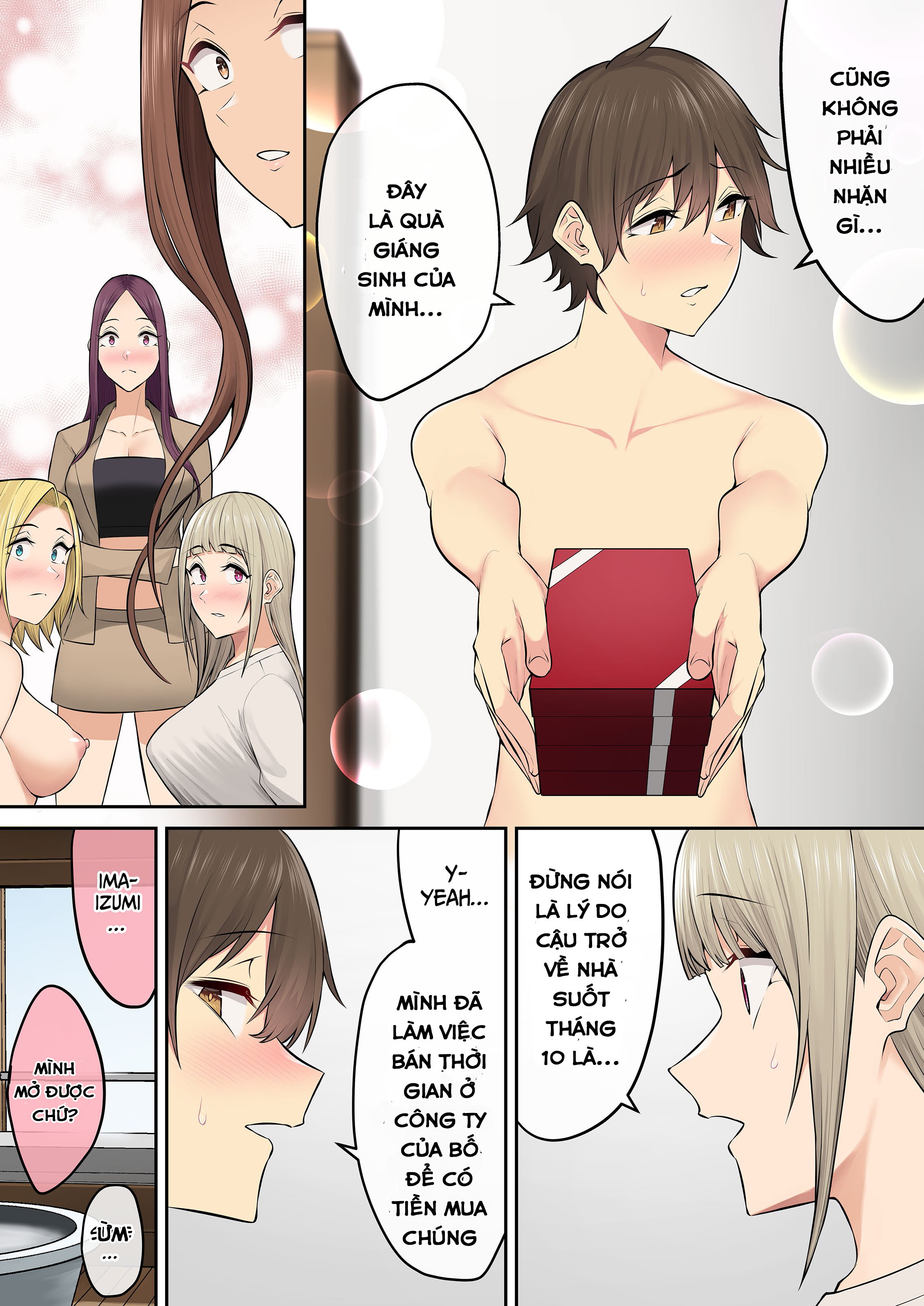 Đọc truyện hentai Imaizumi đưa cả bầy Gyaru về nhà mình - Chap 5