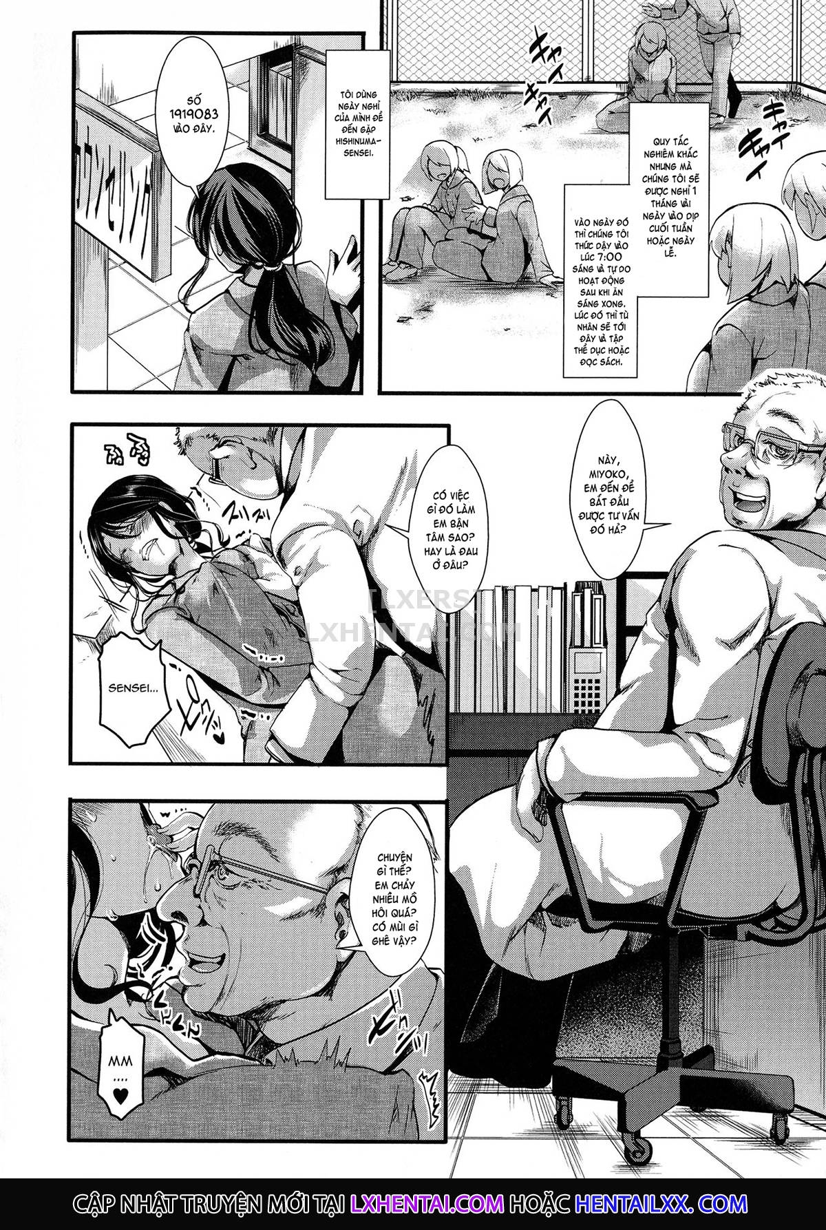 Đọc truyện hentai Mesu Ana Muhou Chitai Muyou No Chitsu-Nai-Dashi Choueki - Chap 2