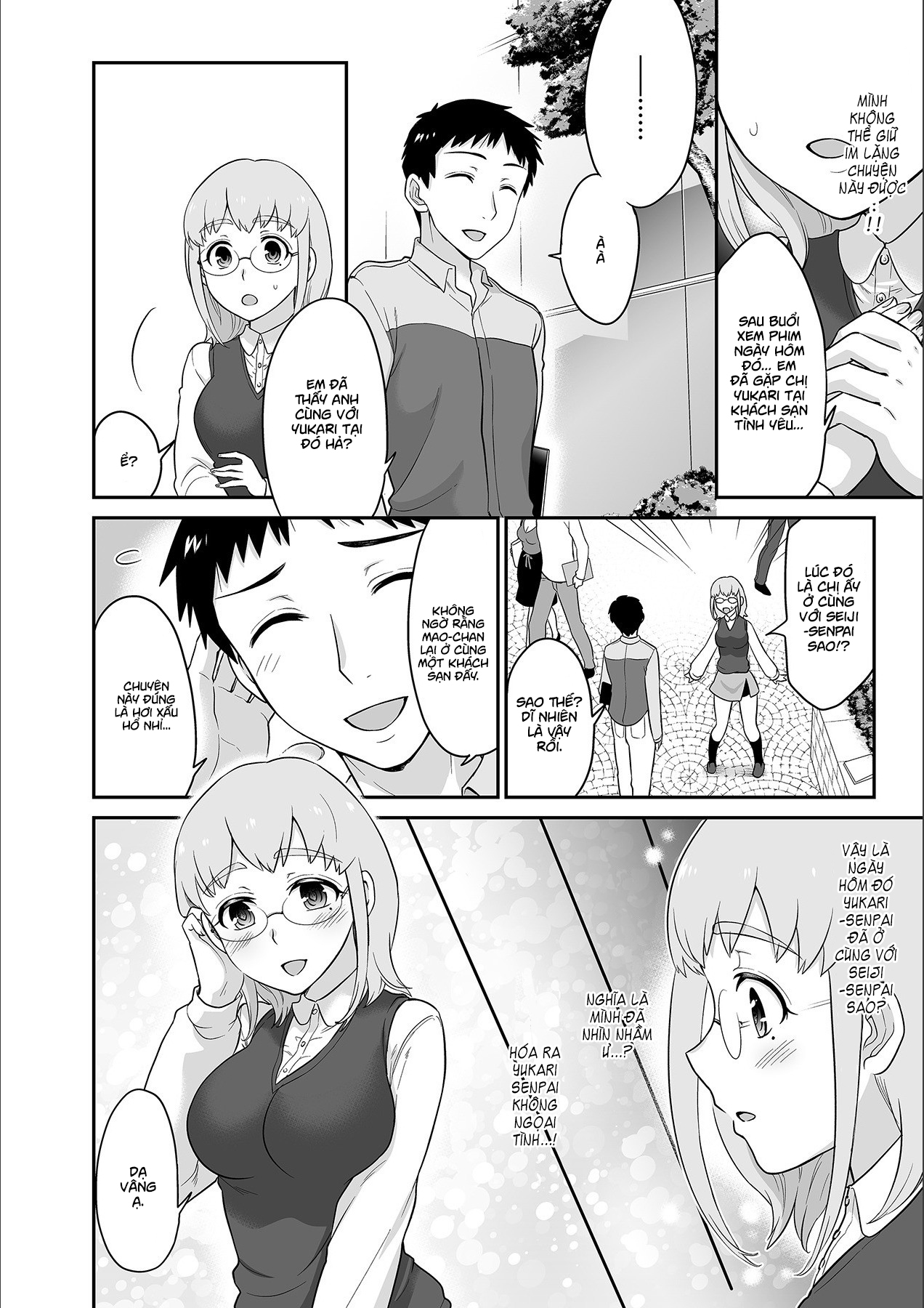 Đọc truyện hentai Anh ta không thể làm em thỏa mãn vậy thì anh có làm được không? - Chap 10