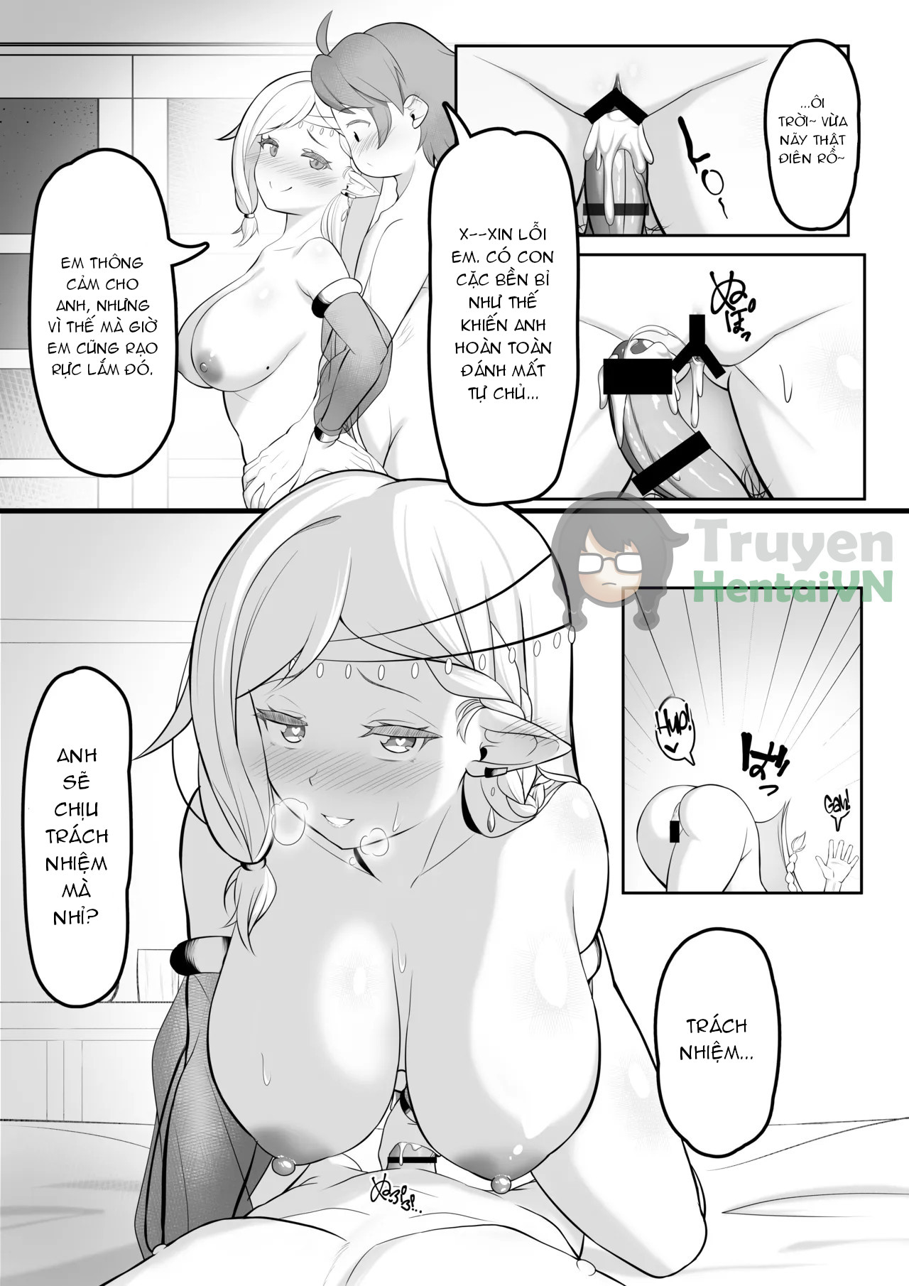 Đọc truyện hentai Odoriko Shoukan ni Ittara, Bijin Elf no Odoriko ga Ippai Shiboritotte Kureta Ohanashi - Oneshot