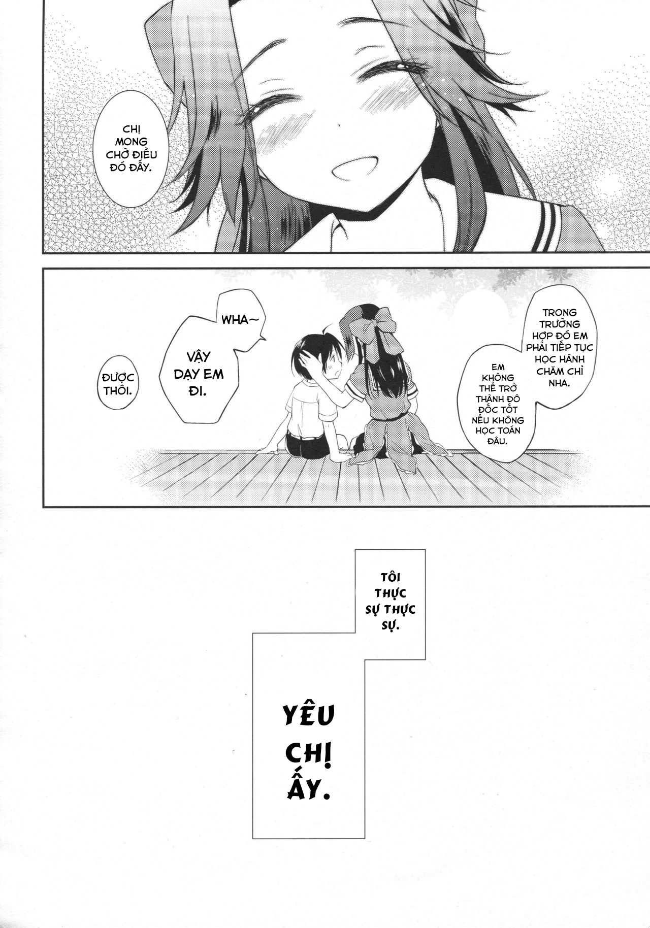 Đọc truyện hentai Tạm biệt Jintsu Oneechan - Oneshot