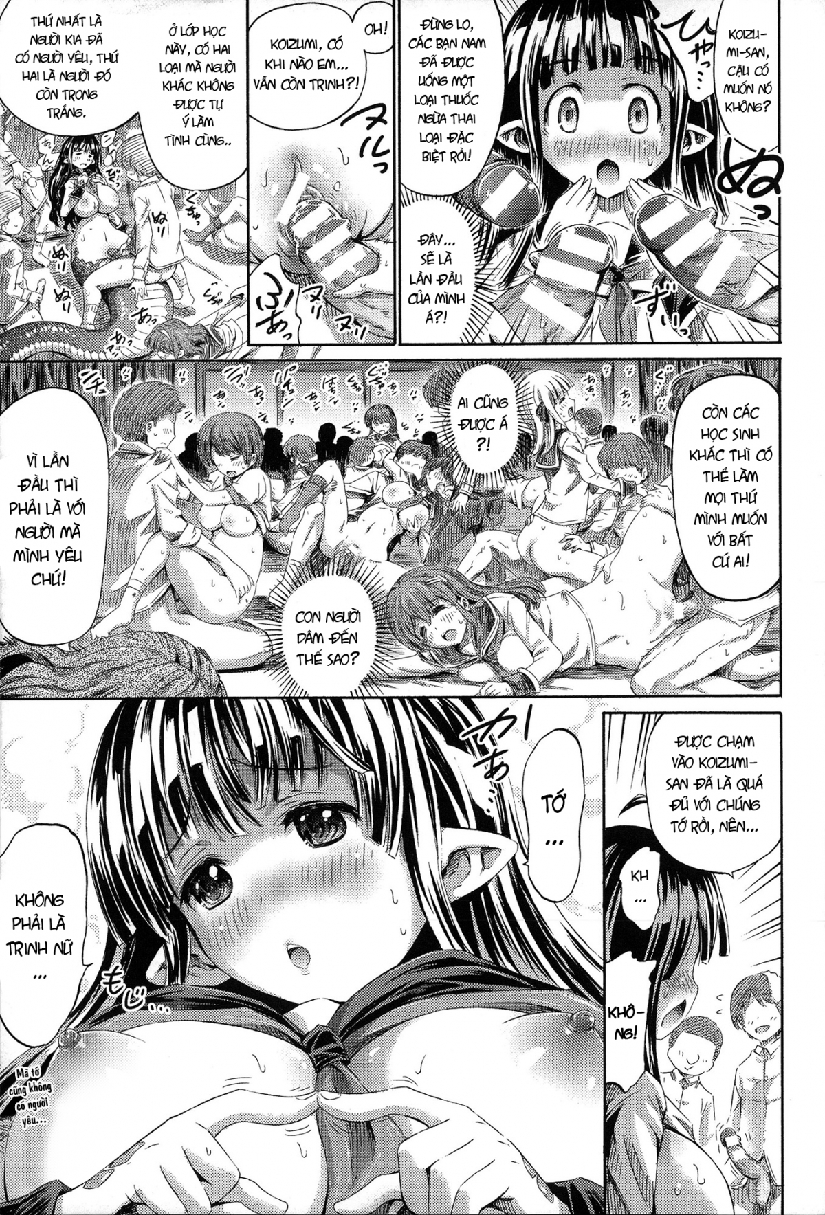 Đọc truyện hentai Cô gái mà tôi yêu là bán nhân - Oneshot