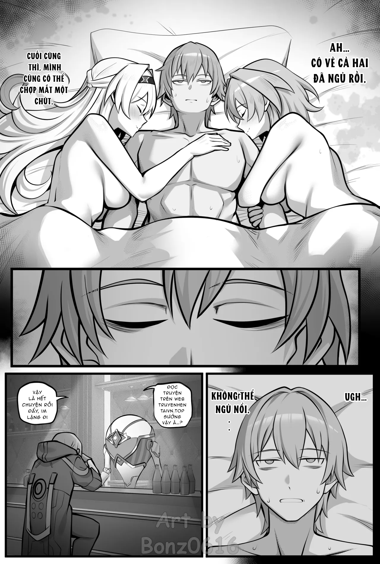 Đọc truyện hentai My Girlfriends Never! Let me sleep... (alone) (Honkai: Star Rail) - Oneshot