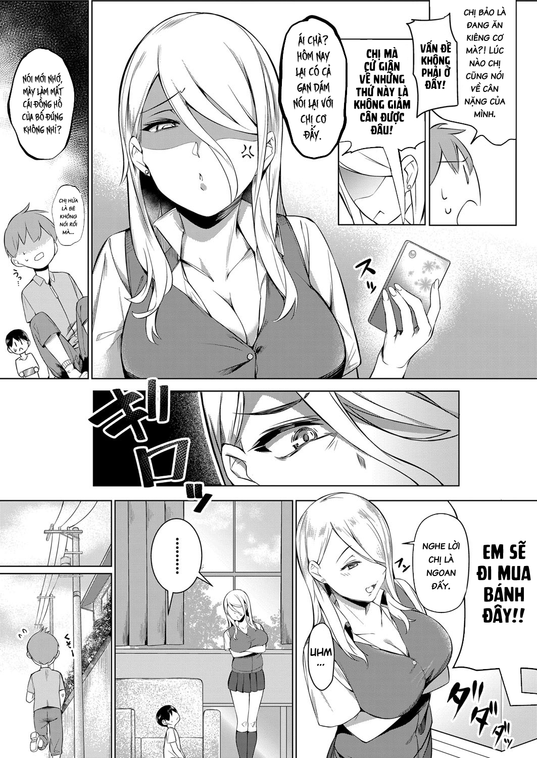 Đọc truyện hentai Ngày cậu bé biết được mùi gái - Oneshot