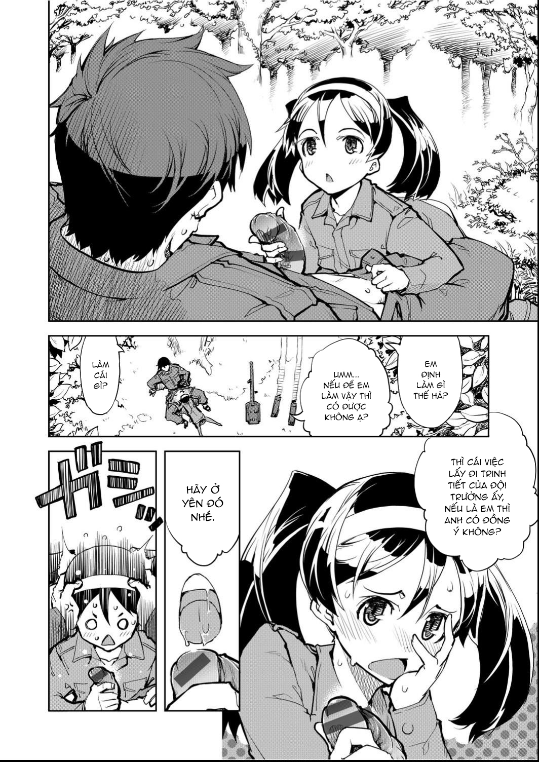 Đọc truyện hentai Những thiếu nữ chiến xa - Chiến tuyến số 1