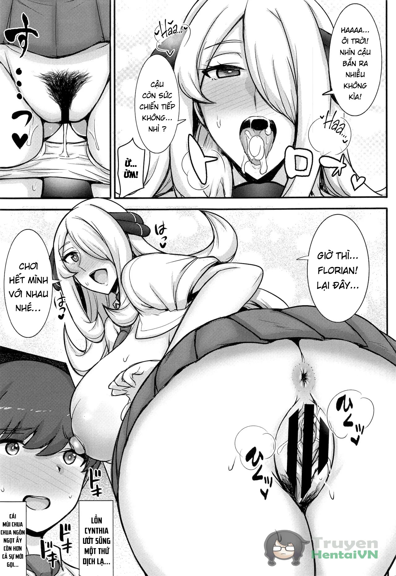 Đọc truyện hentai JK!? Shirona-san | Cynthia is a High Schooler?! - Oneshot