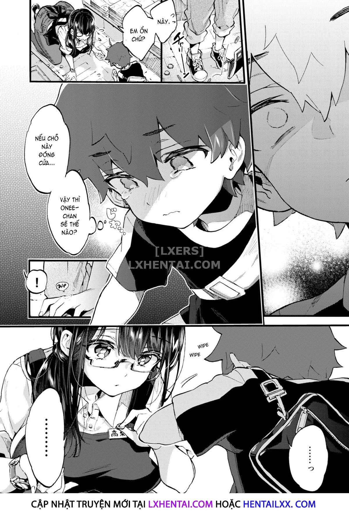 Đọc truyện hentai Boku to Shoten no Onee-san - Oneshot