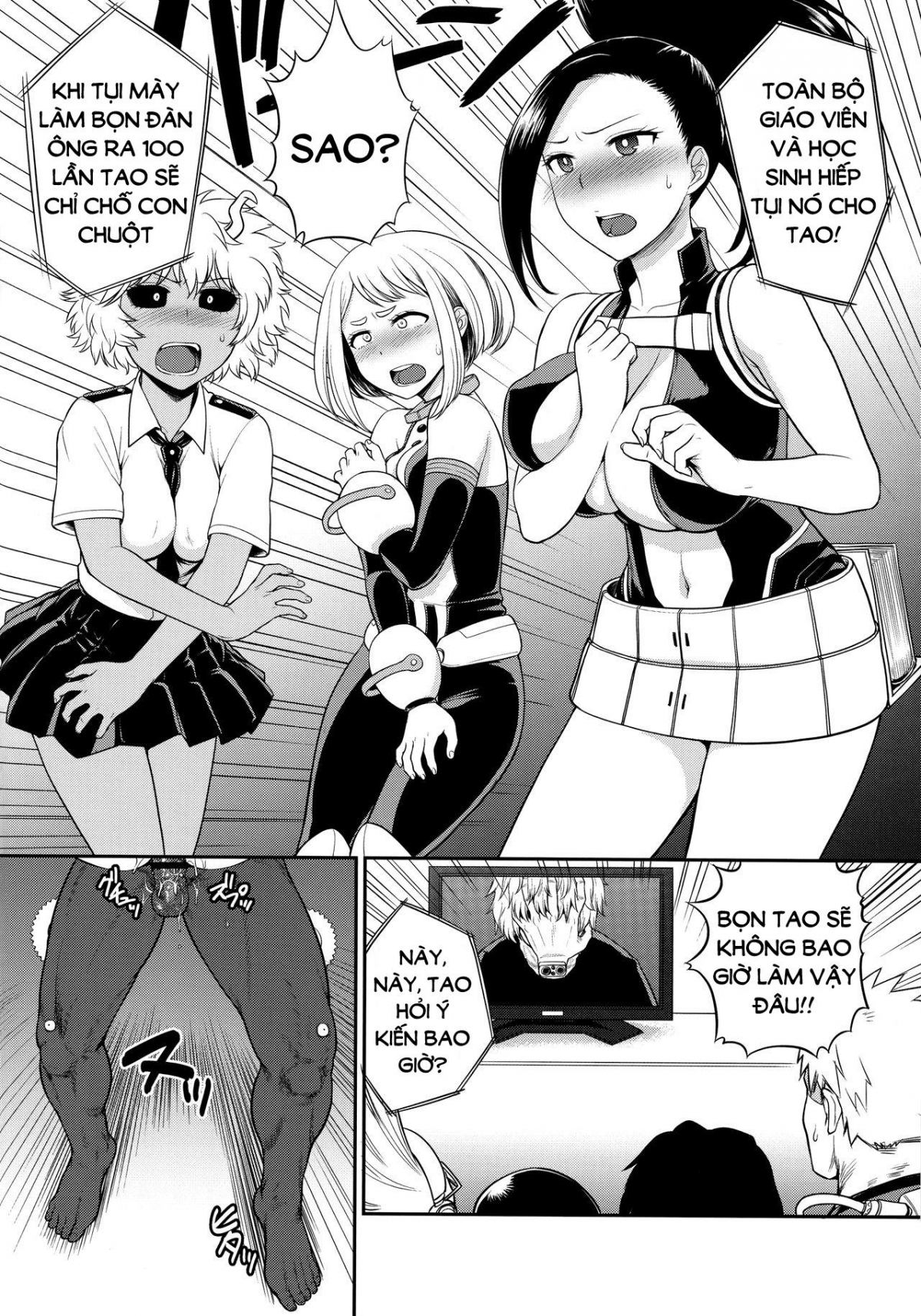 Đọc truyện hentai My gangbang academia (My hero academia) - Oneshot