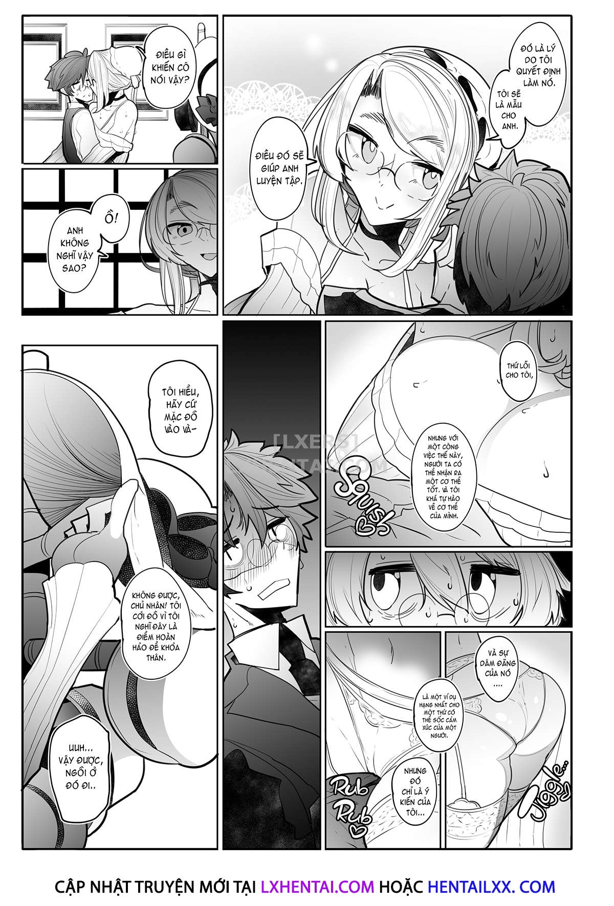 Đọc truyện hentai Shinshi Tsuki Maid no Sophie-san - Chap 3